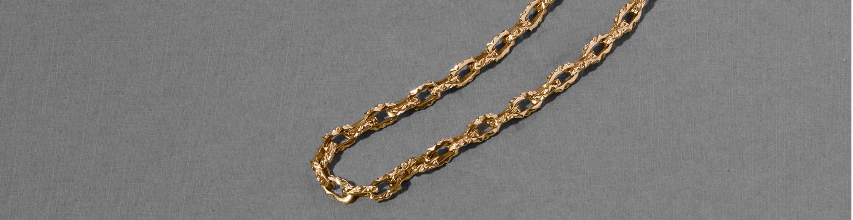 Liberte 14K Gold Lock Necklace – Bernard James