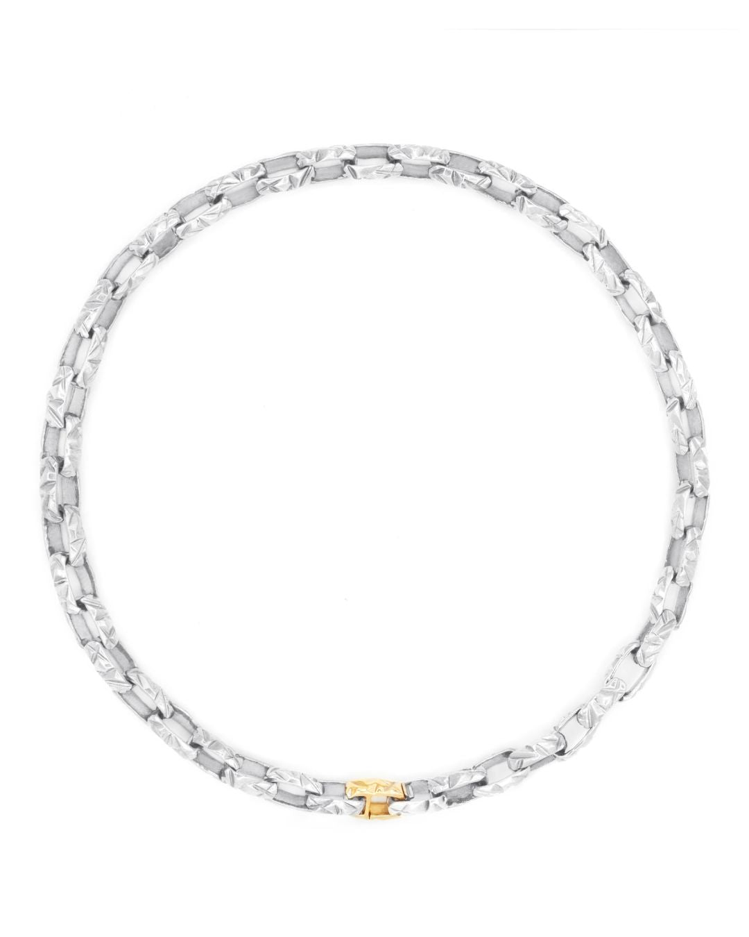 MIRROR Macro Link Sterling Silver Necklace