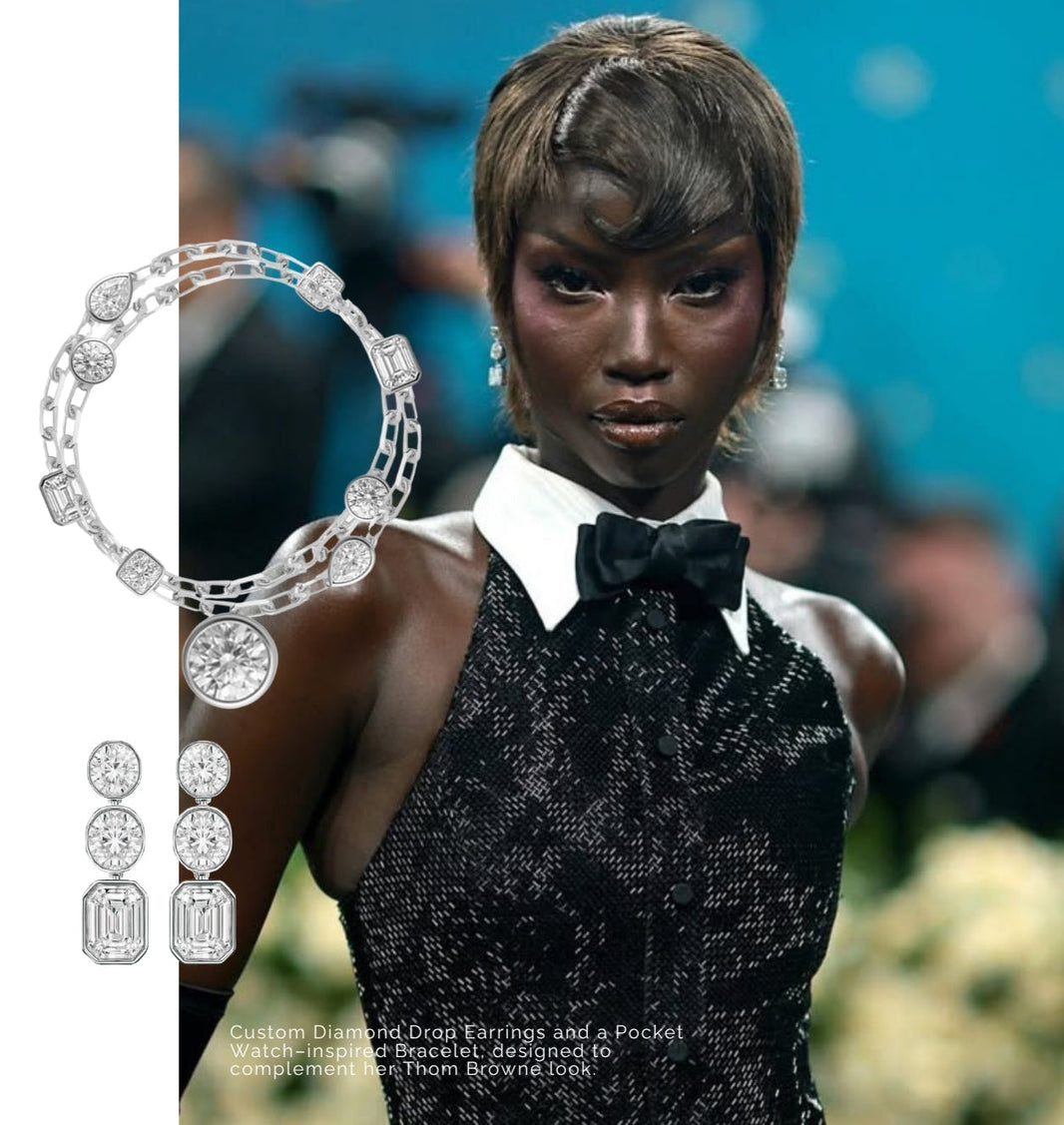 Bernard James at the 2025 Met Gala