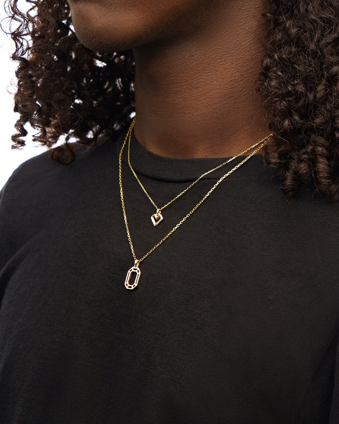 Heart Pavé Diamond Necklace