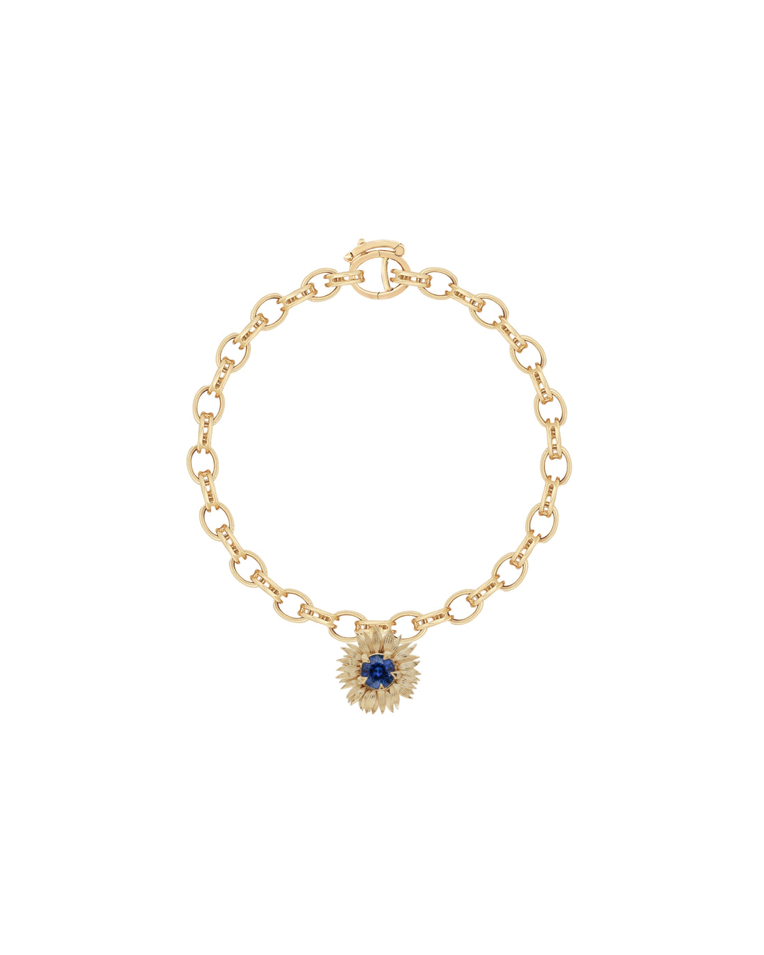 Flora Maxi Sunflower Birthstone Bracelet