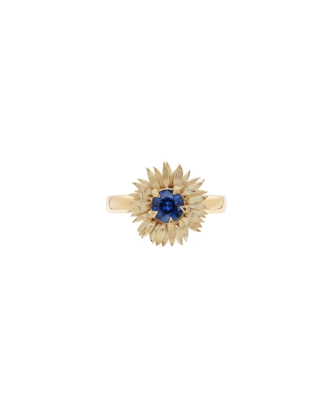 Flora Maxi Sunflower Birthstone Ring