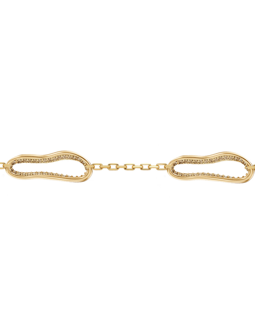 Crushed Peek Trio Nano Diamond Bracelet