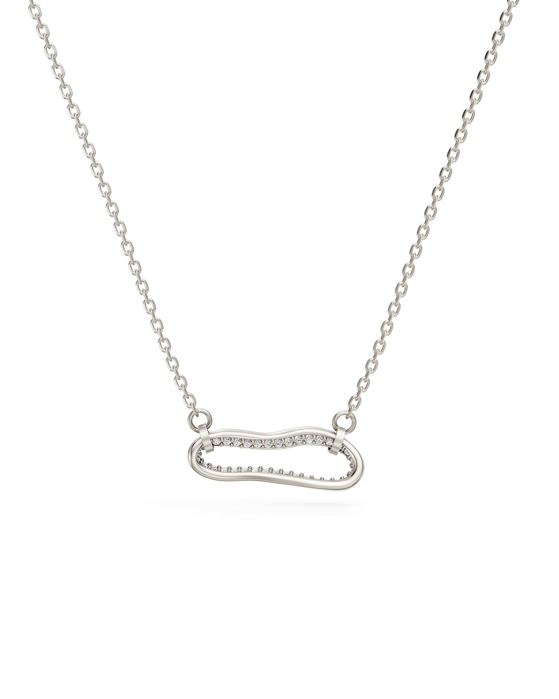 Crushed Peek Nano Diamond Necklace