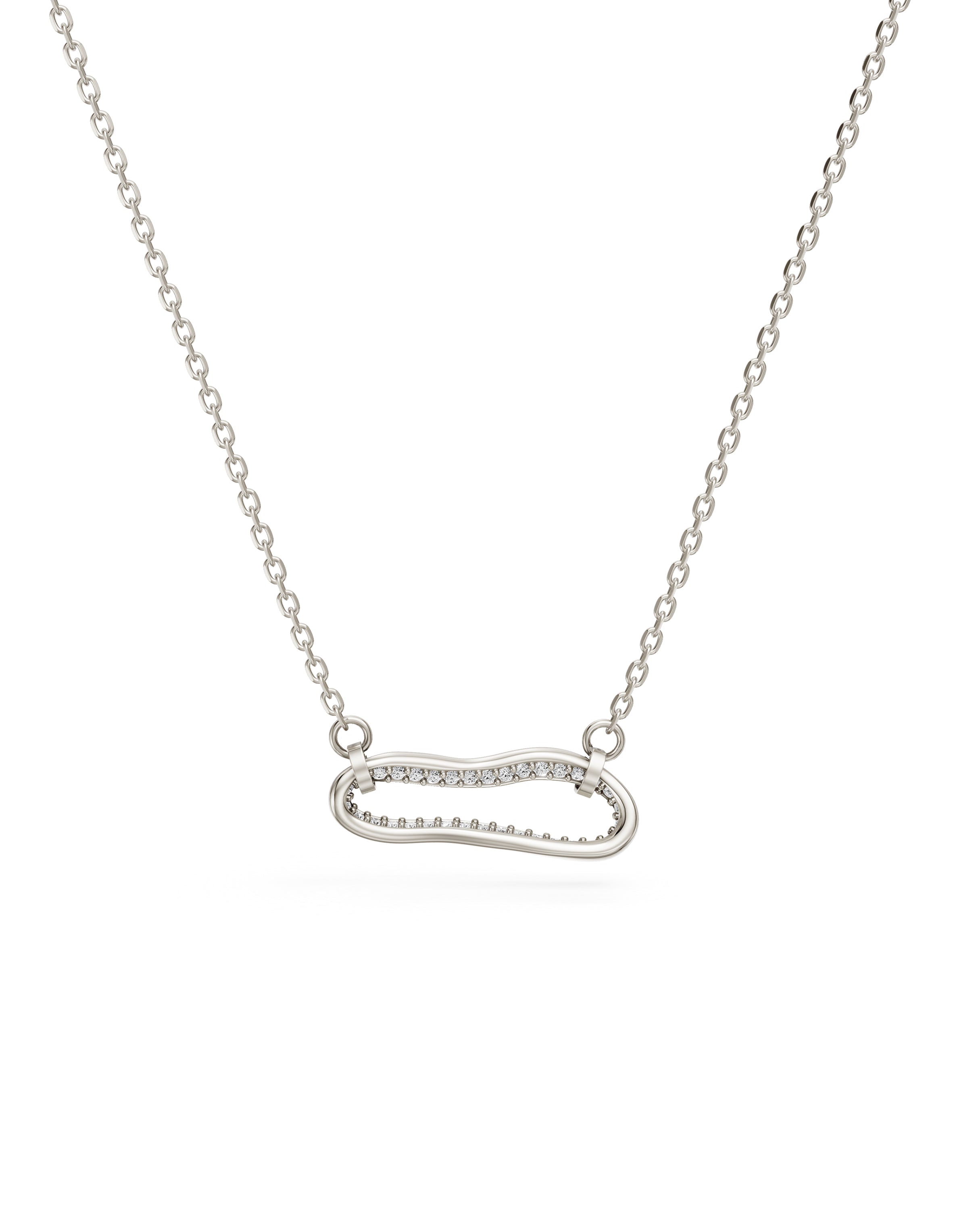 Crushed Peek Nano Diamond Necklace