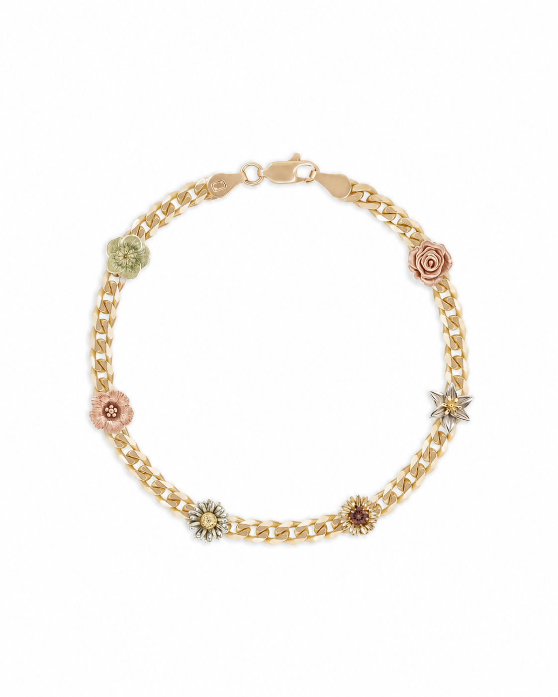 Flora Curb Bracelet