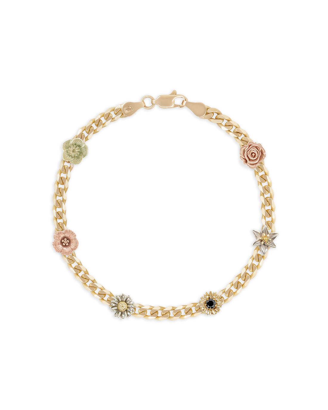 Flora Curb Bracelet