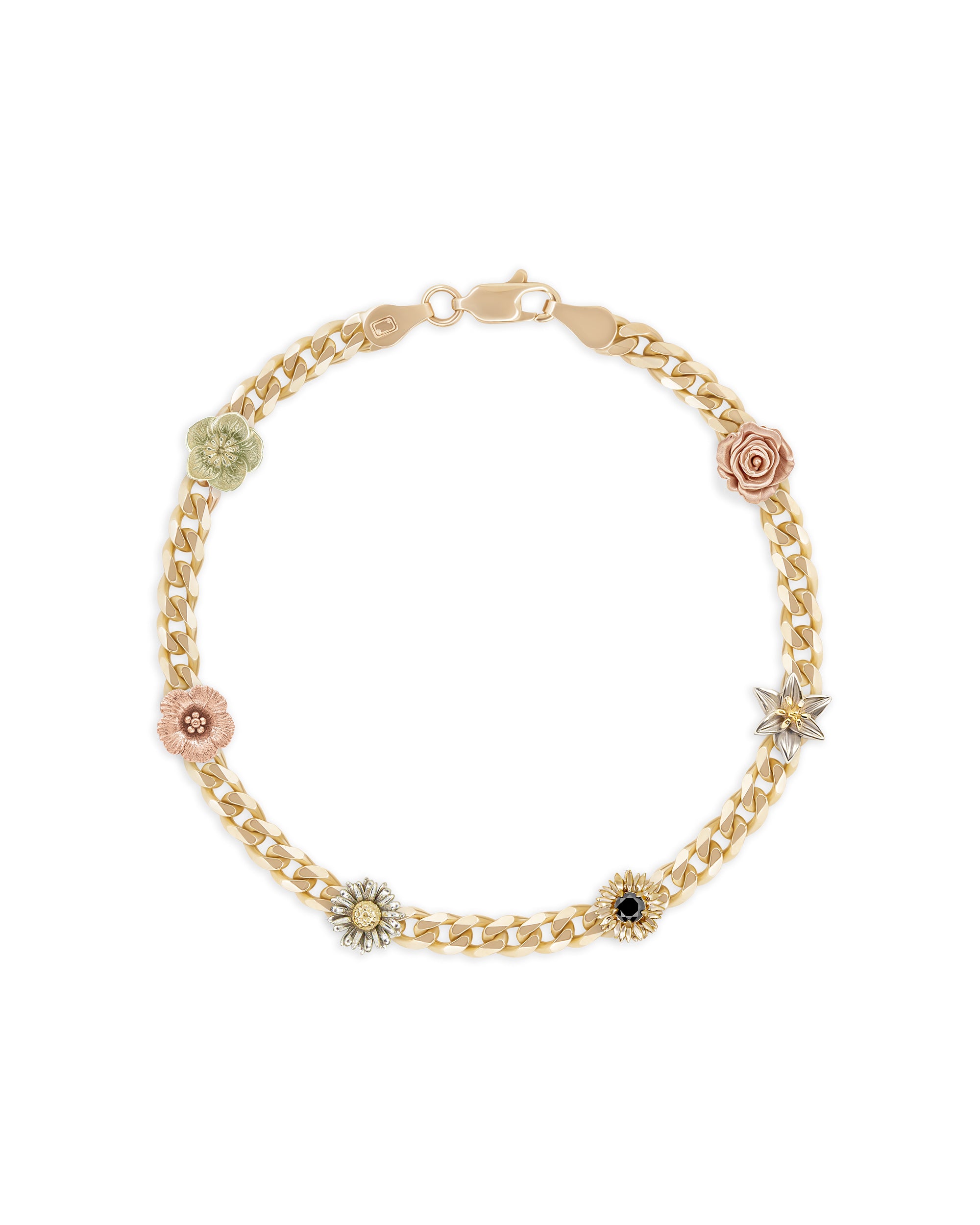 Flora Curb Bracelet