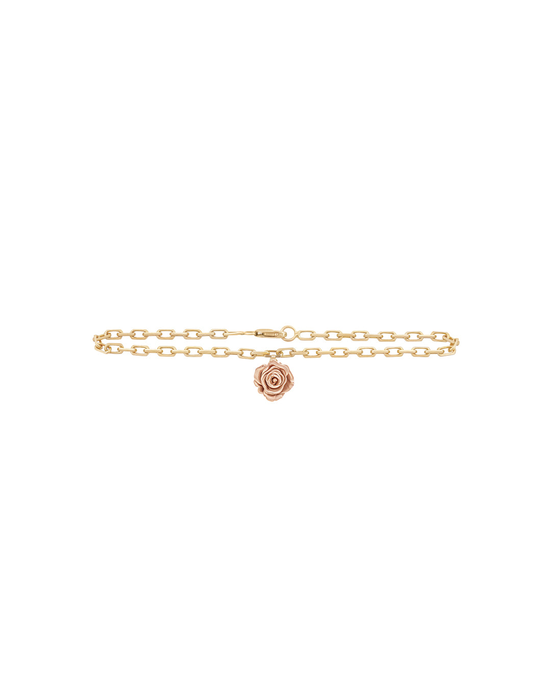 Flora Rose Charm Bracelet