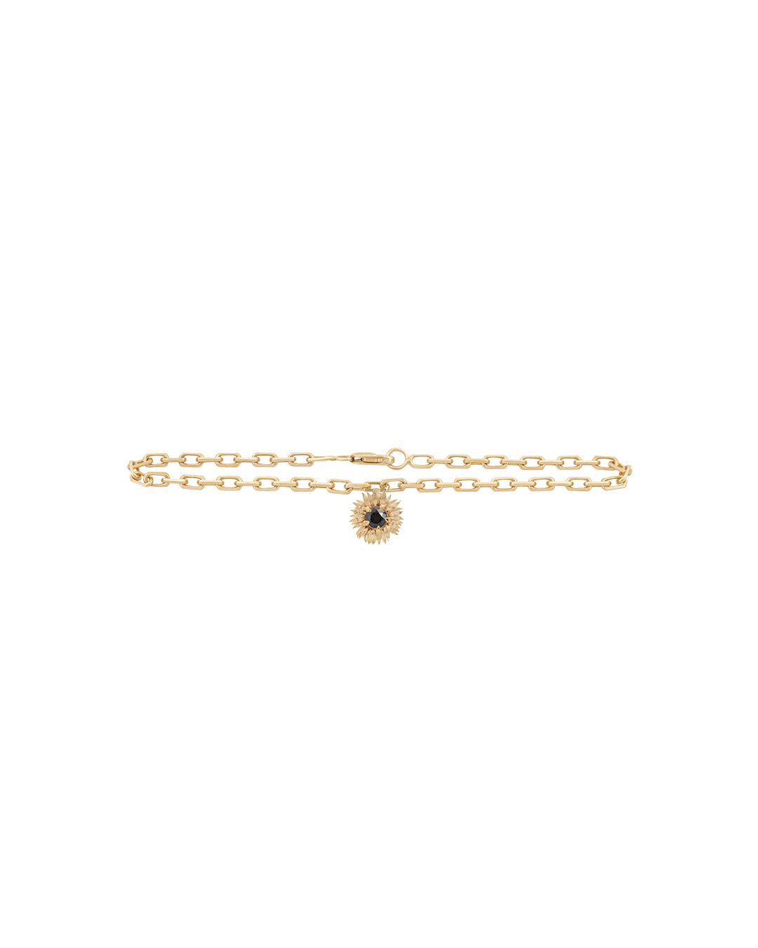 Flora Sunflower Charm Bracelet