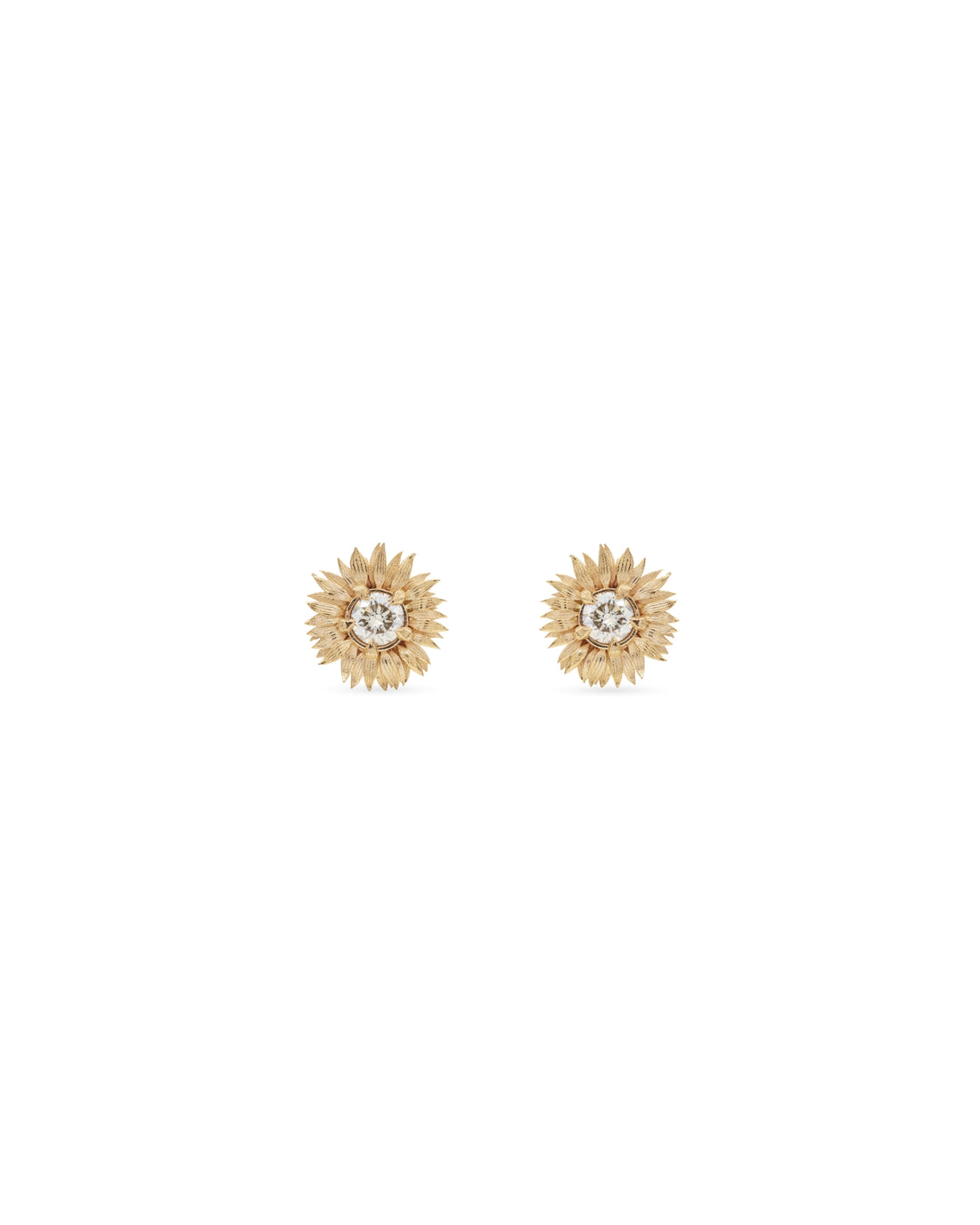 Flora Sunflower Stud Earrings