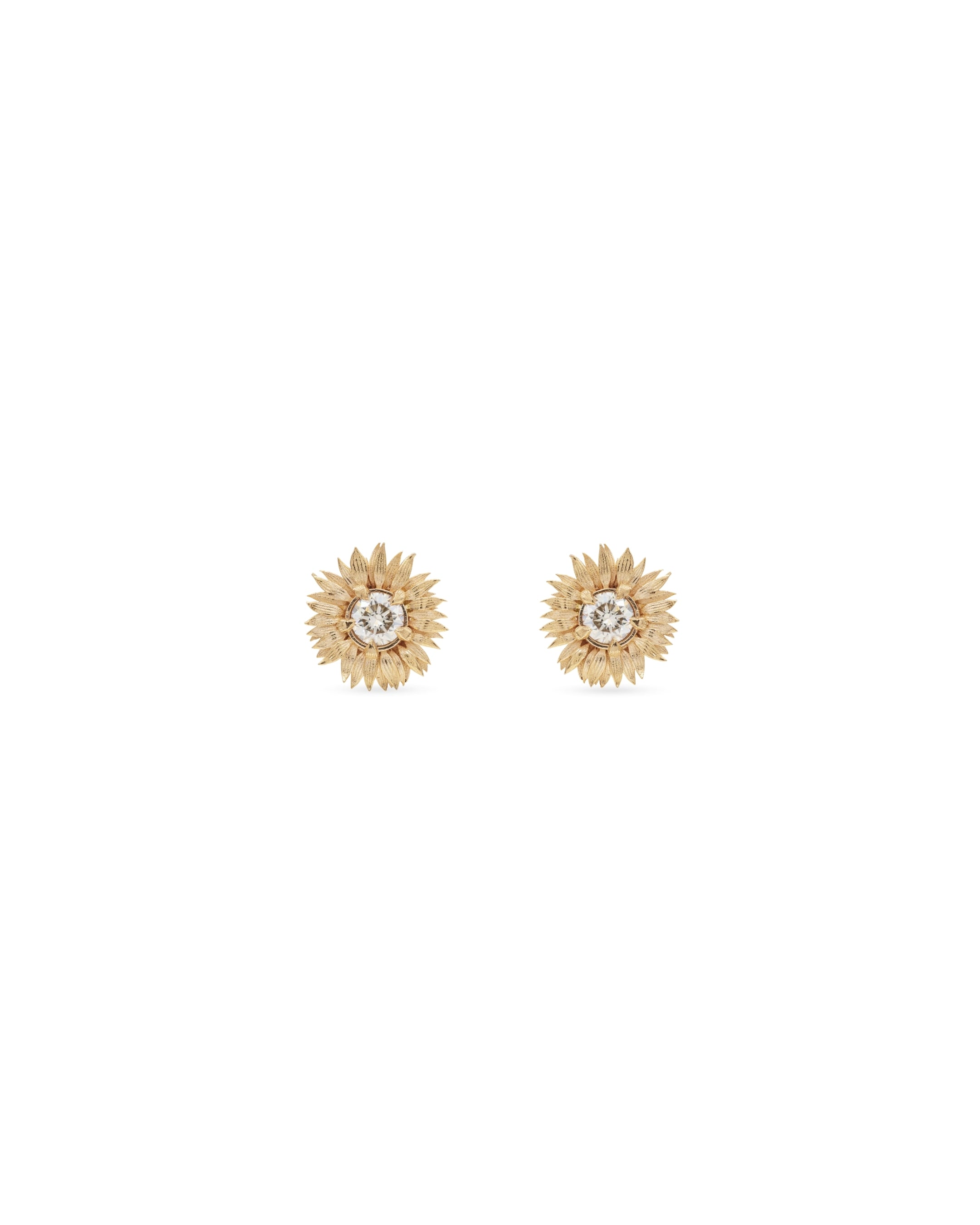 Flora Sunflower Stud Earrings