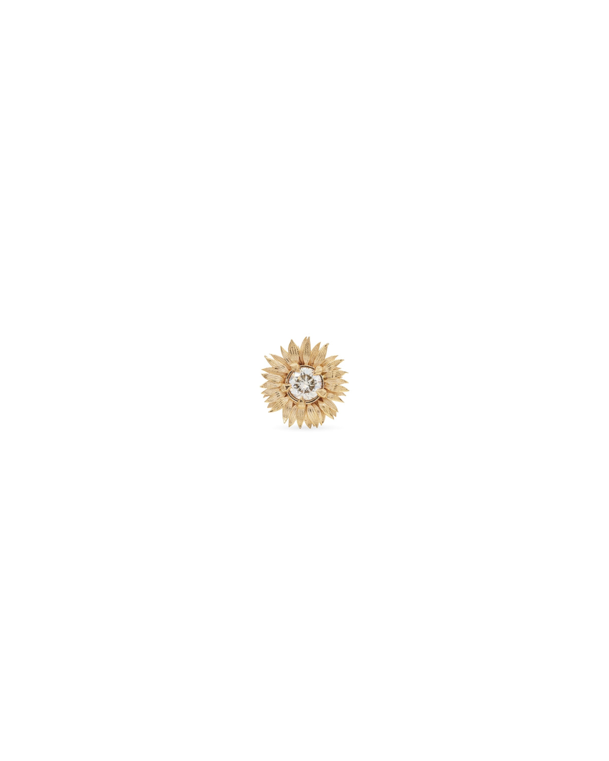 Flora Maxi Sunflower Stud Earrings