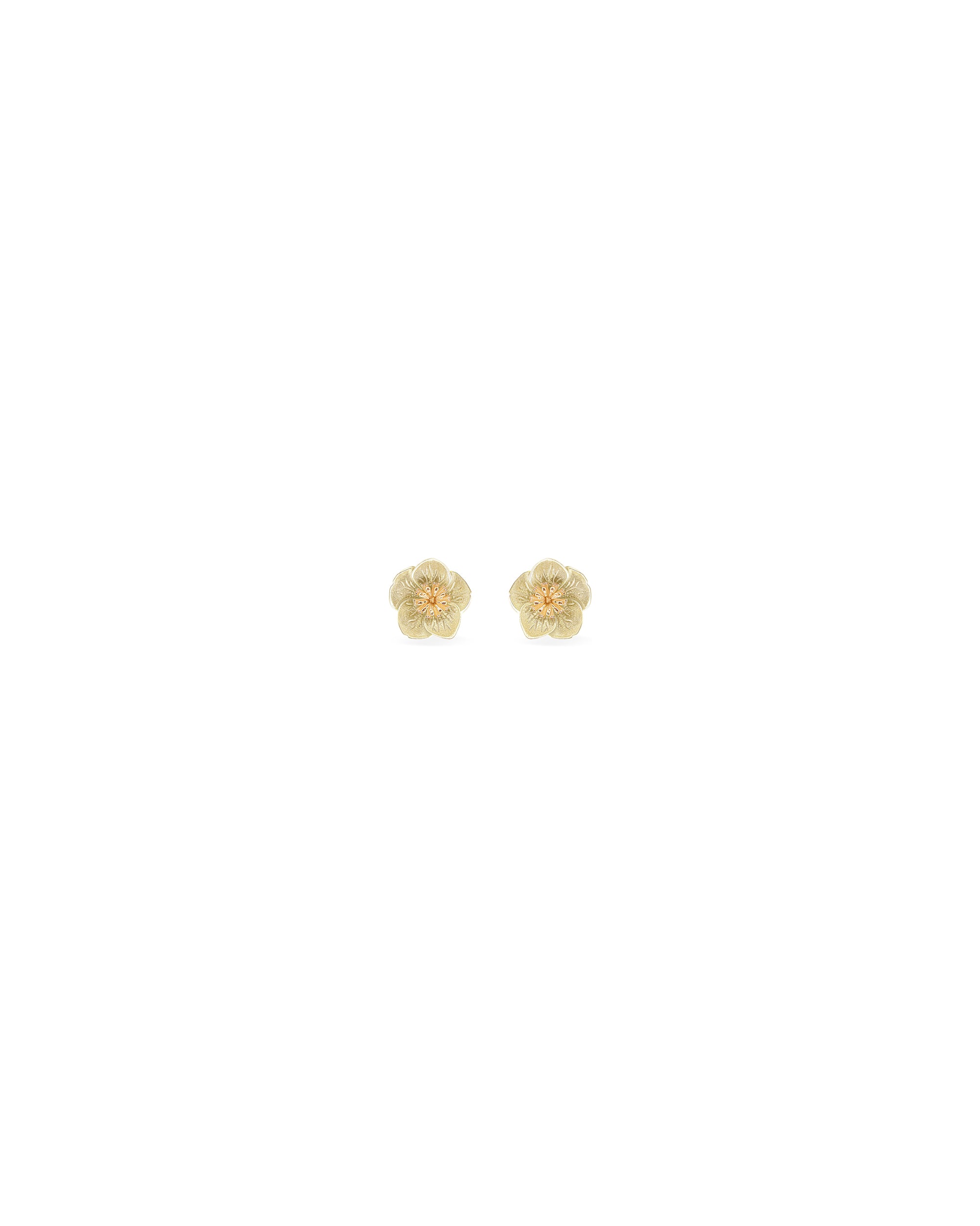 Flora Hellebore Stud Earrings
