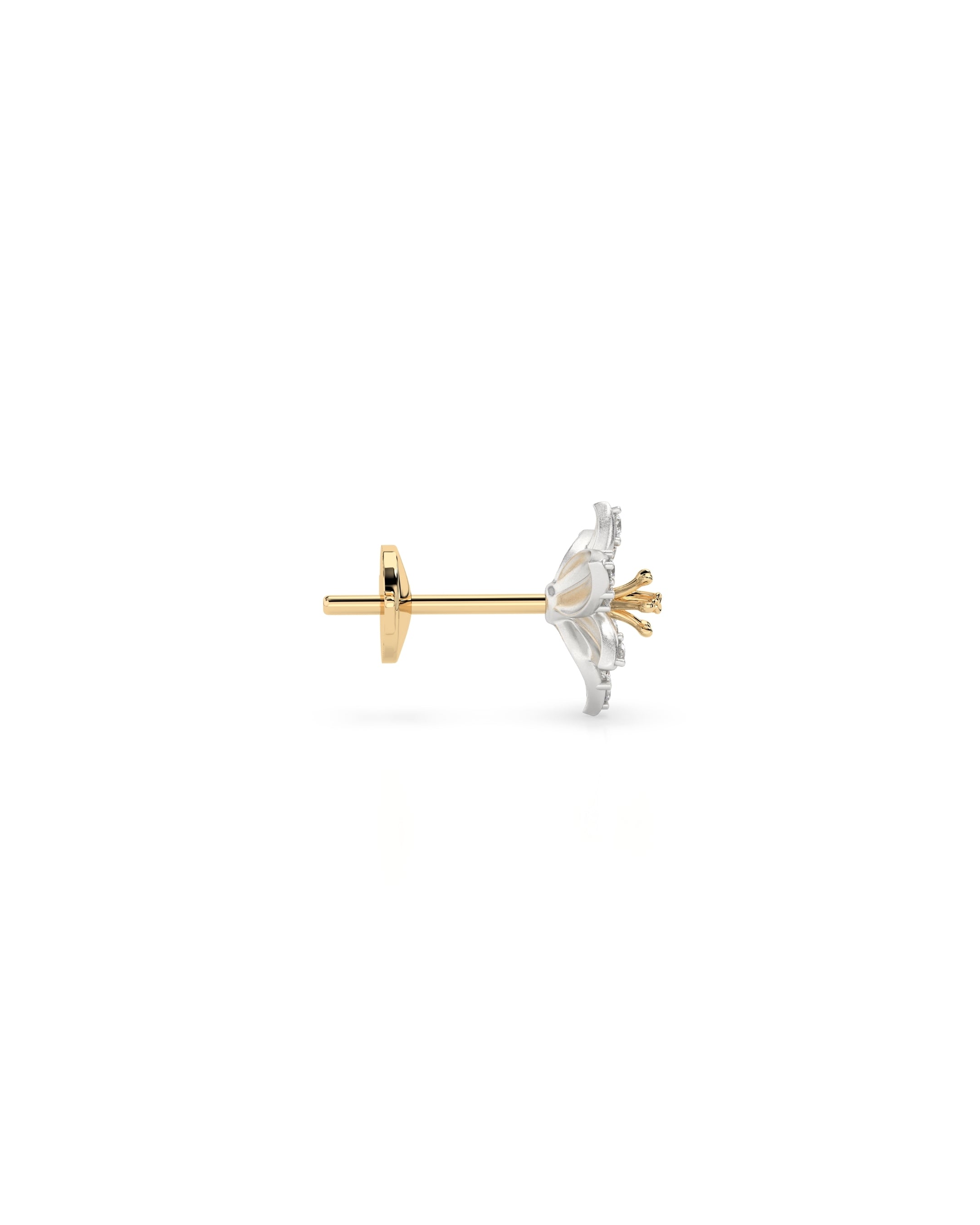 Flora Lily Stud Earrings