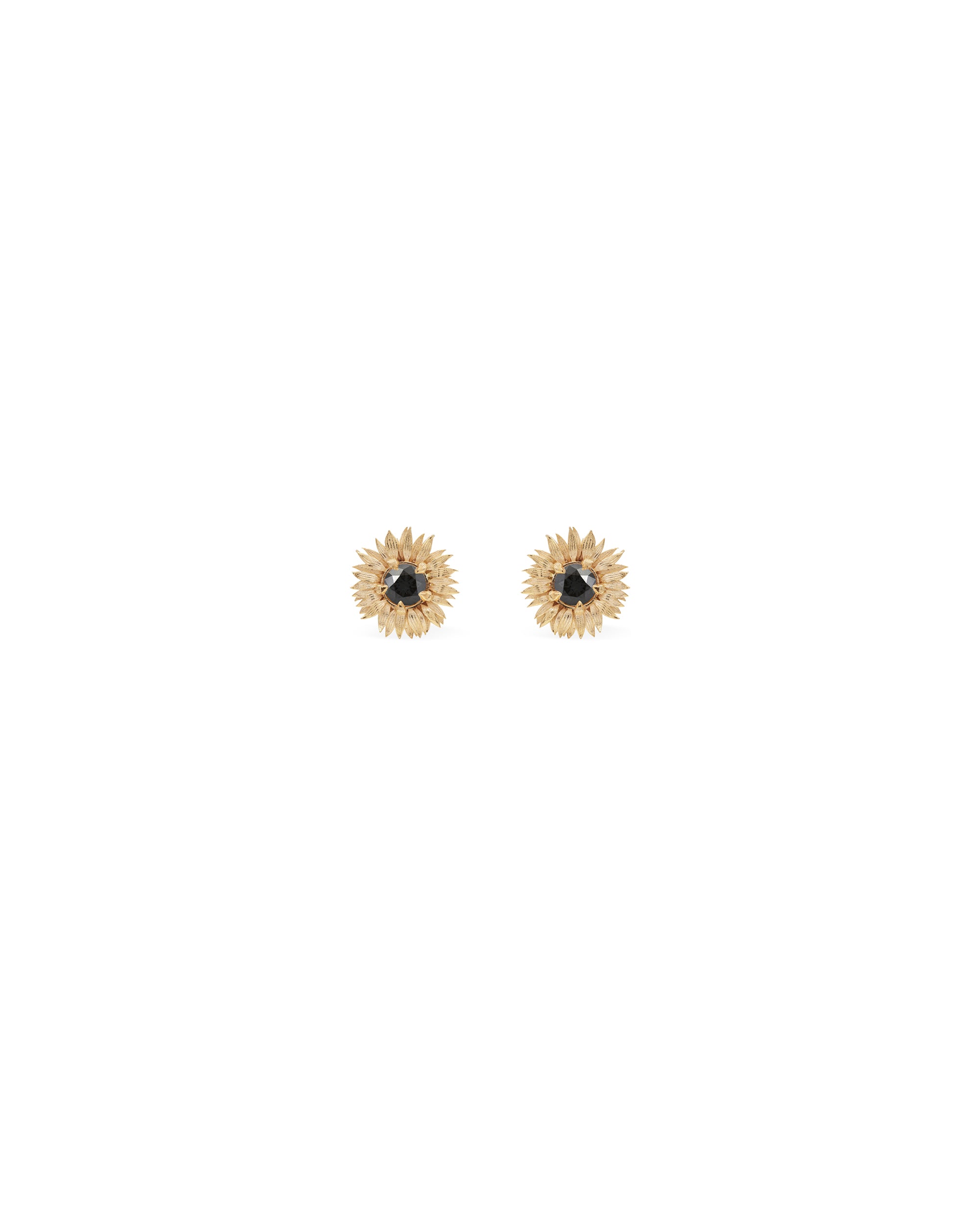 Flora Maxi Sunflower Stud Earrings