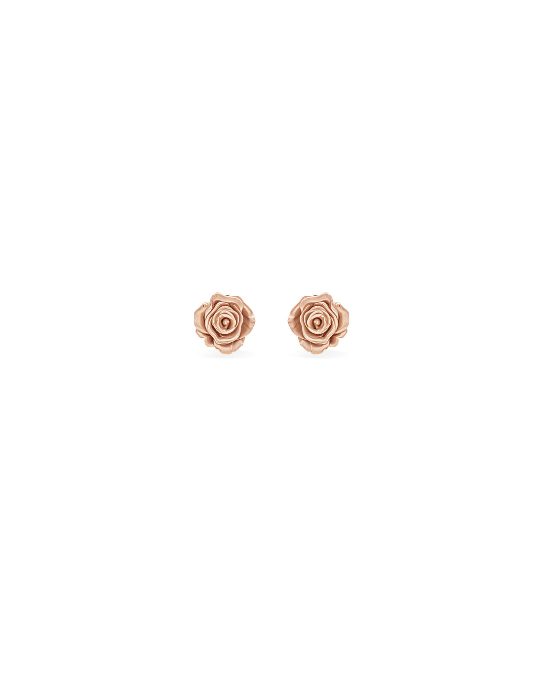 Flora Maxi Rose Stud Earrings