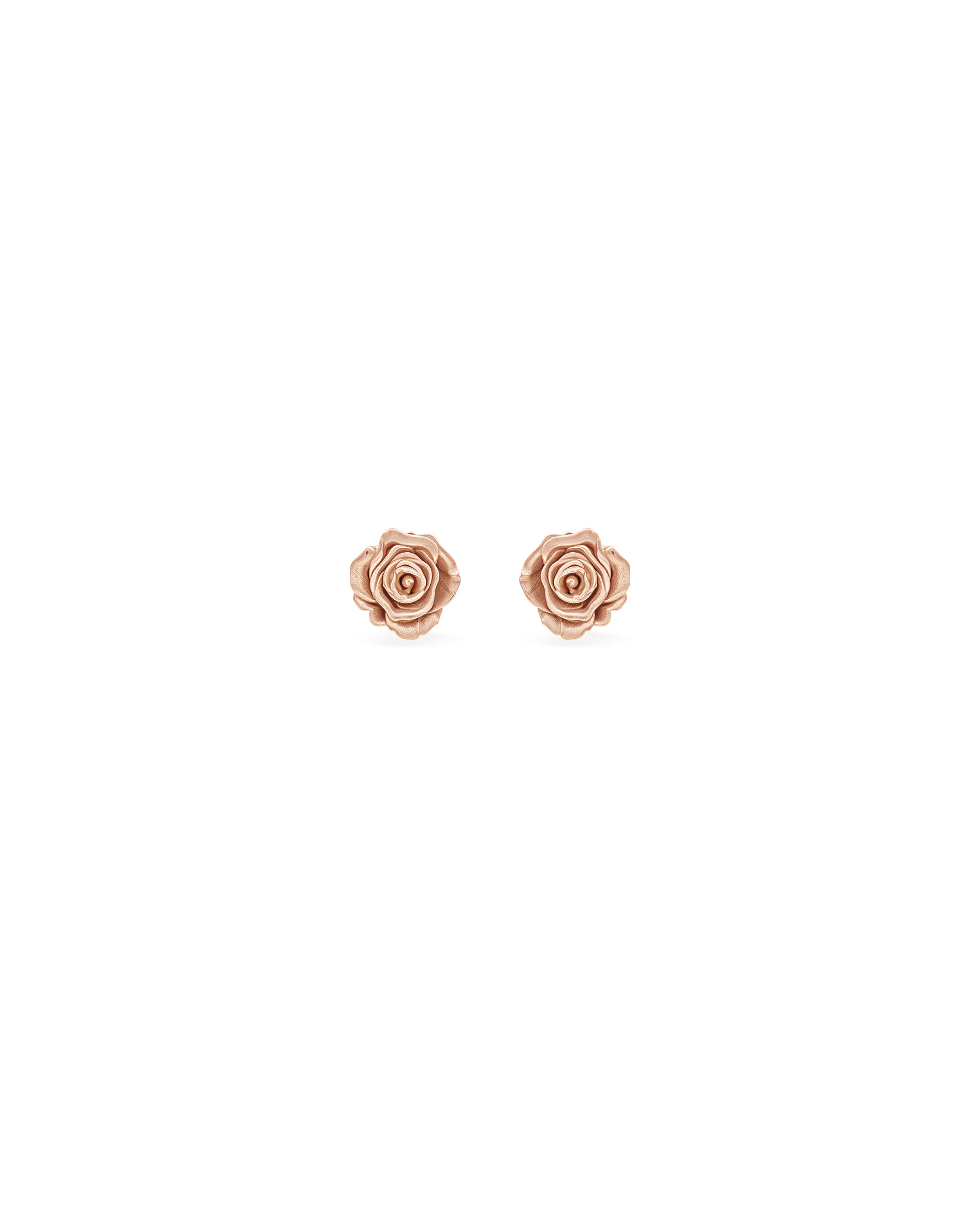 Flora Maxi Rose Stud Earrings