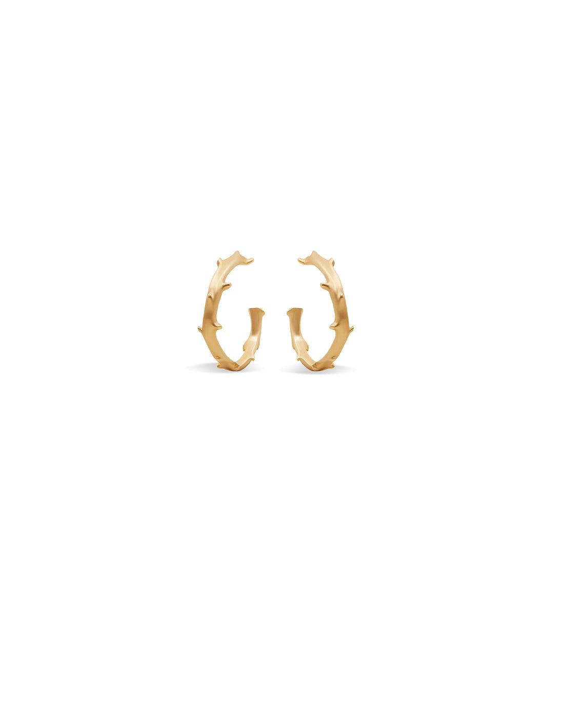 Flora Spina Macro Hoop Earrings