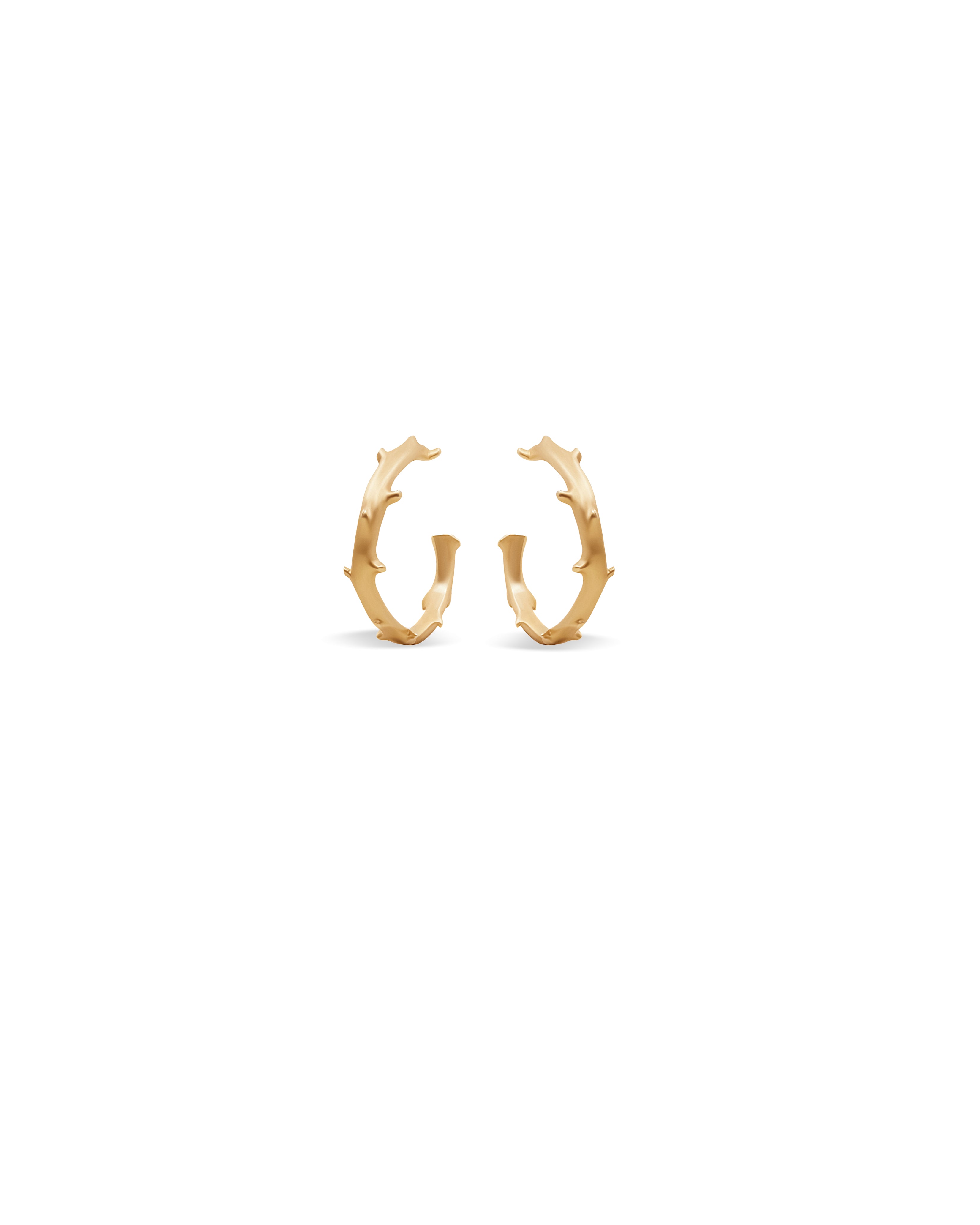Flora Spina Macro Hoop Earrings