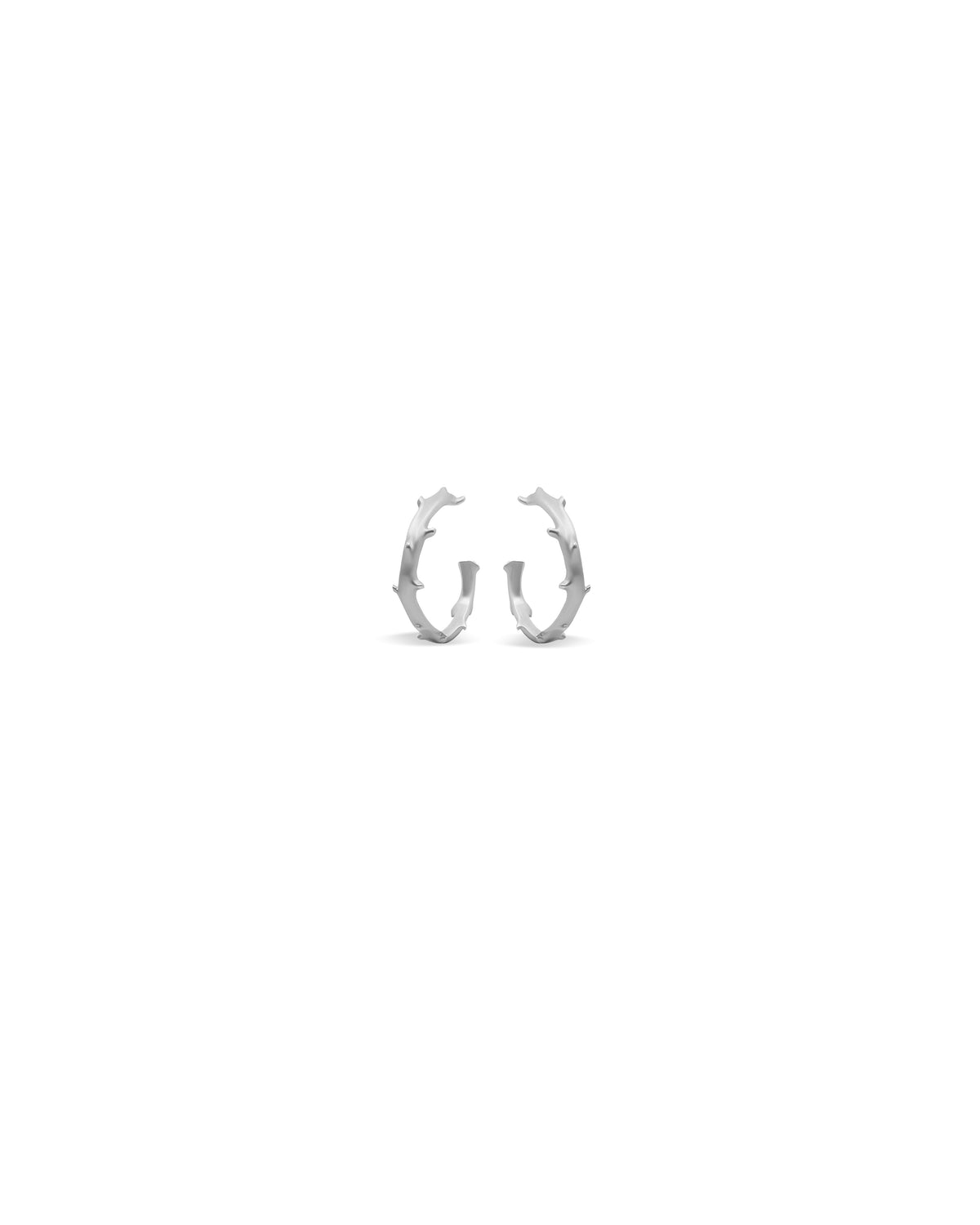 Flora Spina Micro Hoop Earrings