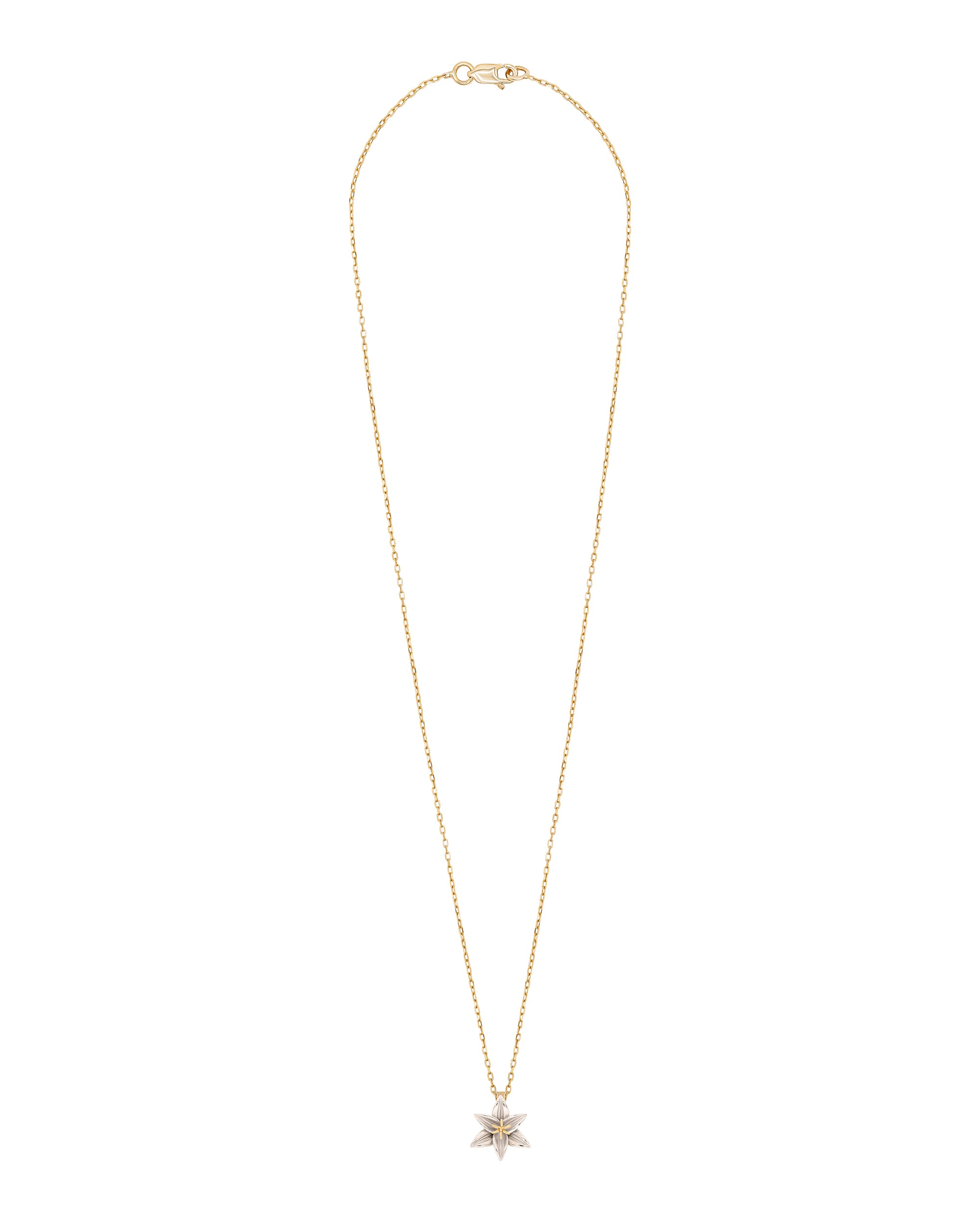 Flora Lily Necklace - 14K Gold - Bernard James Fine Jewelry