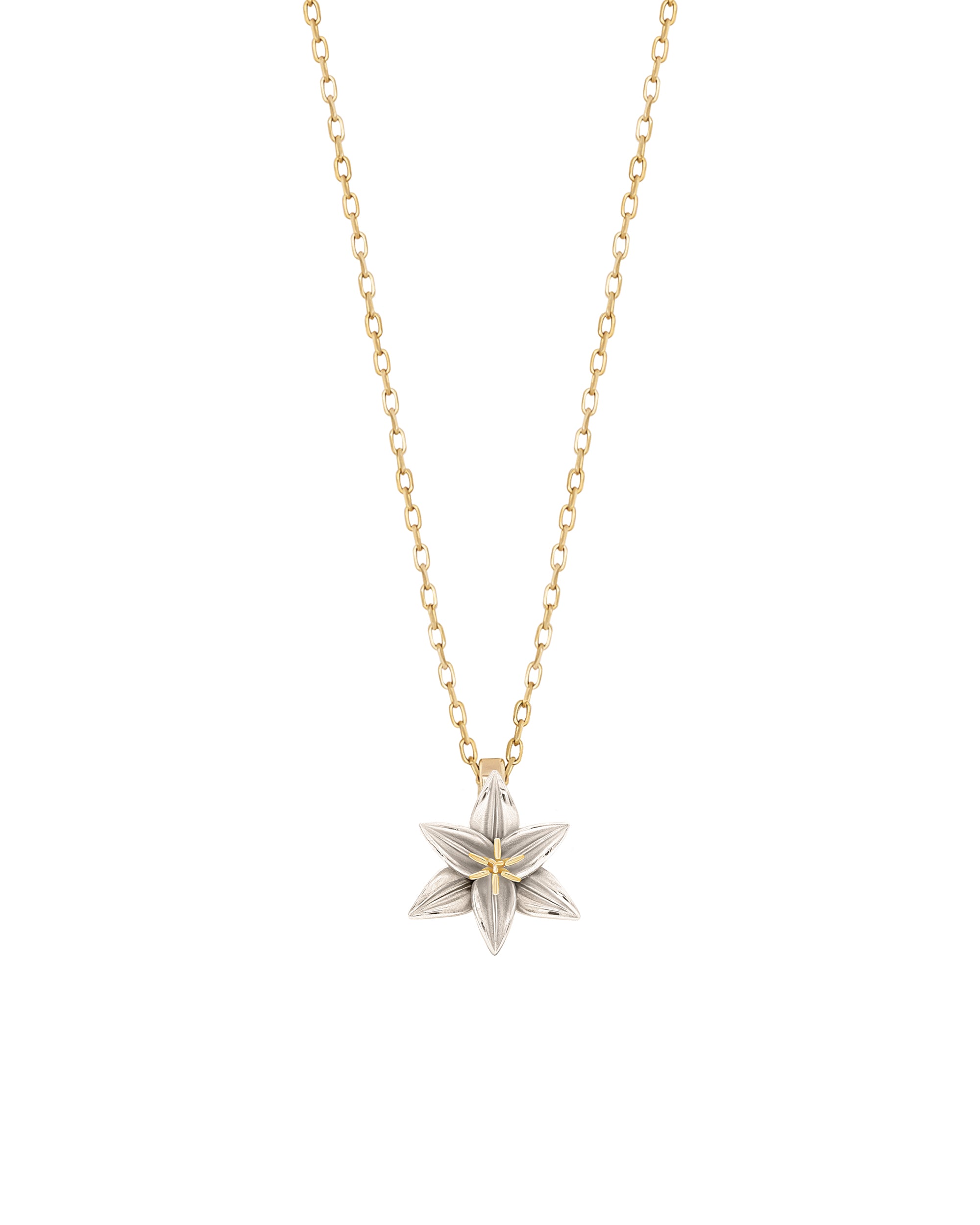 Maxi Lily Gold Necklace