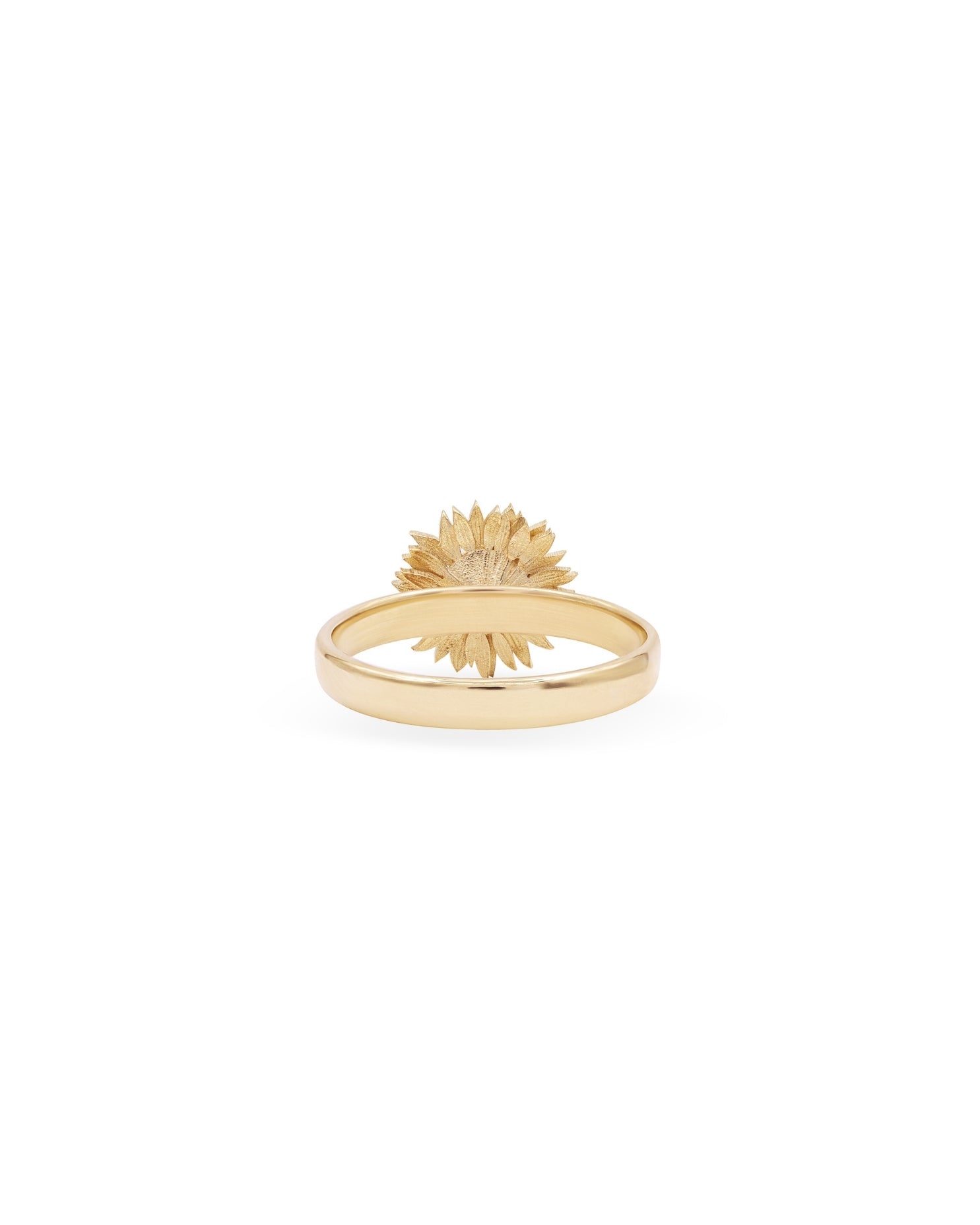 Flora Maxi Sunflower Birthstone Ring