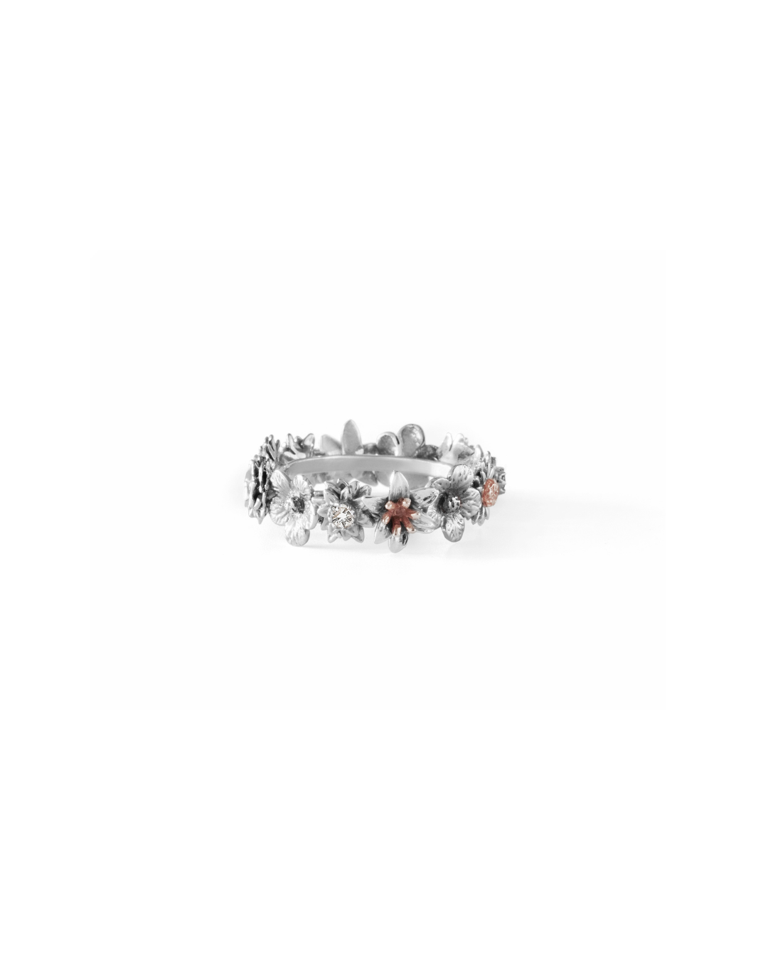 Flora Second Edition Sterling Silver Ring