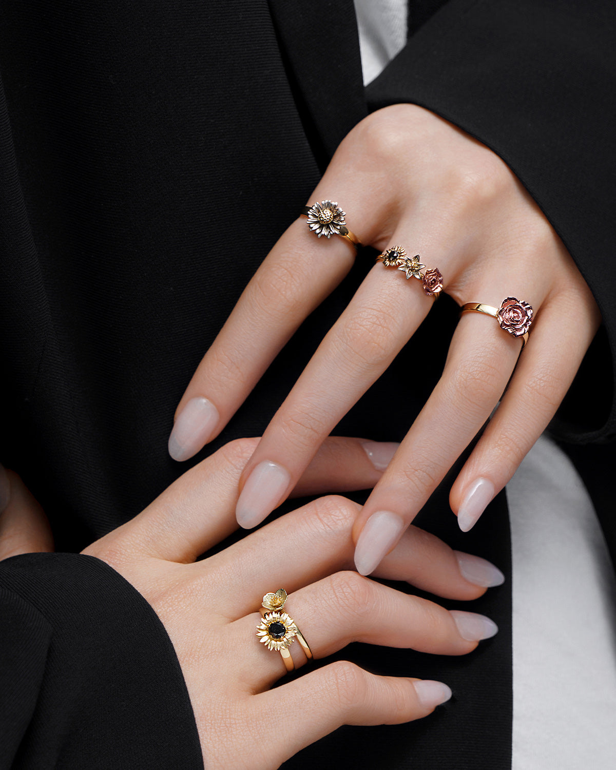 Posy Gold Ring