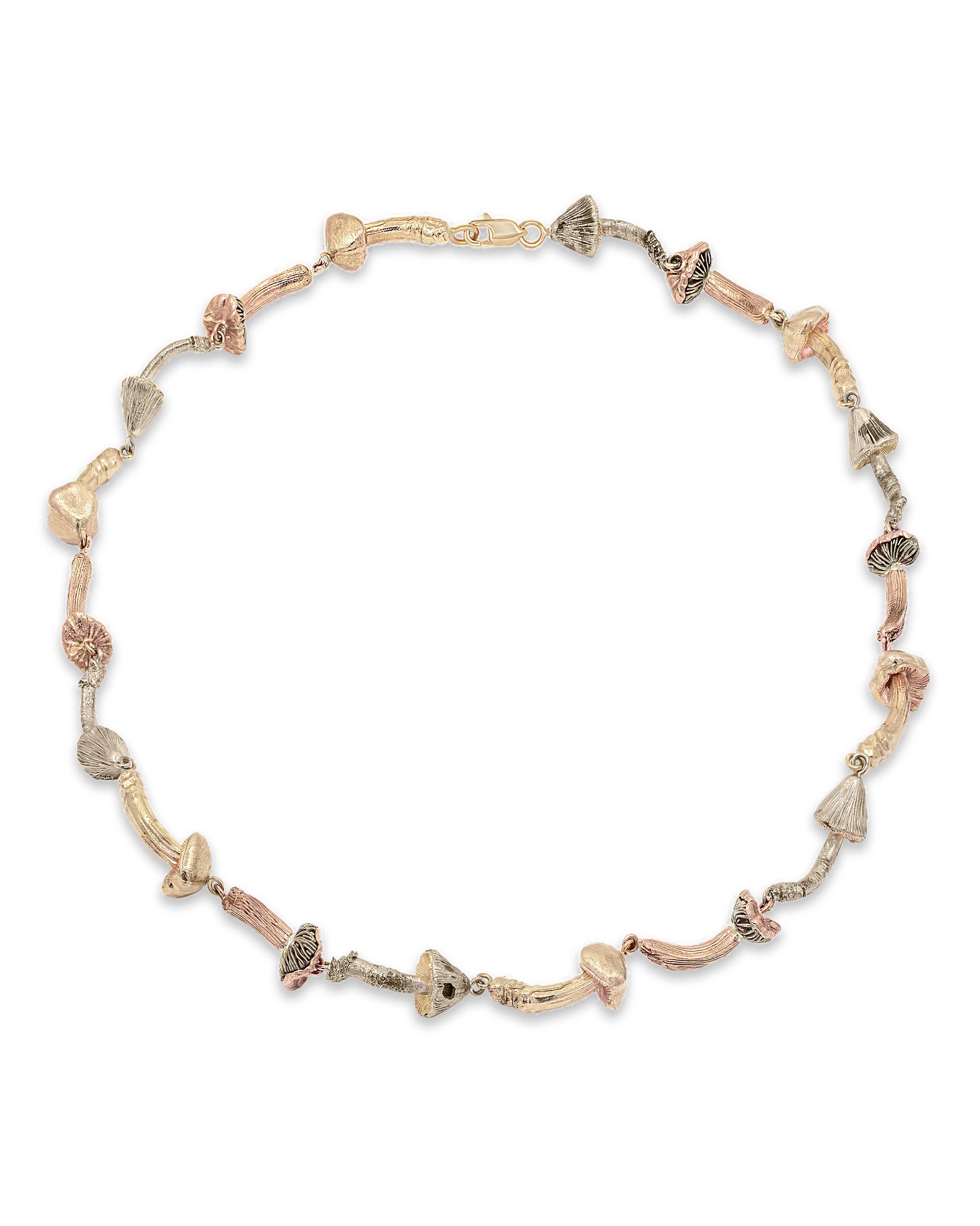 Fungi Gold Necklace