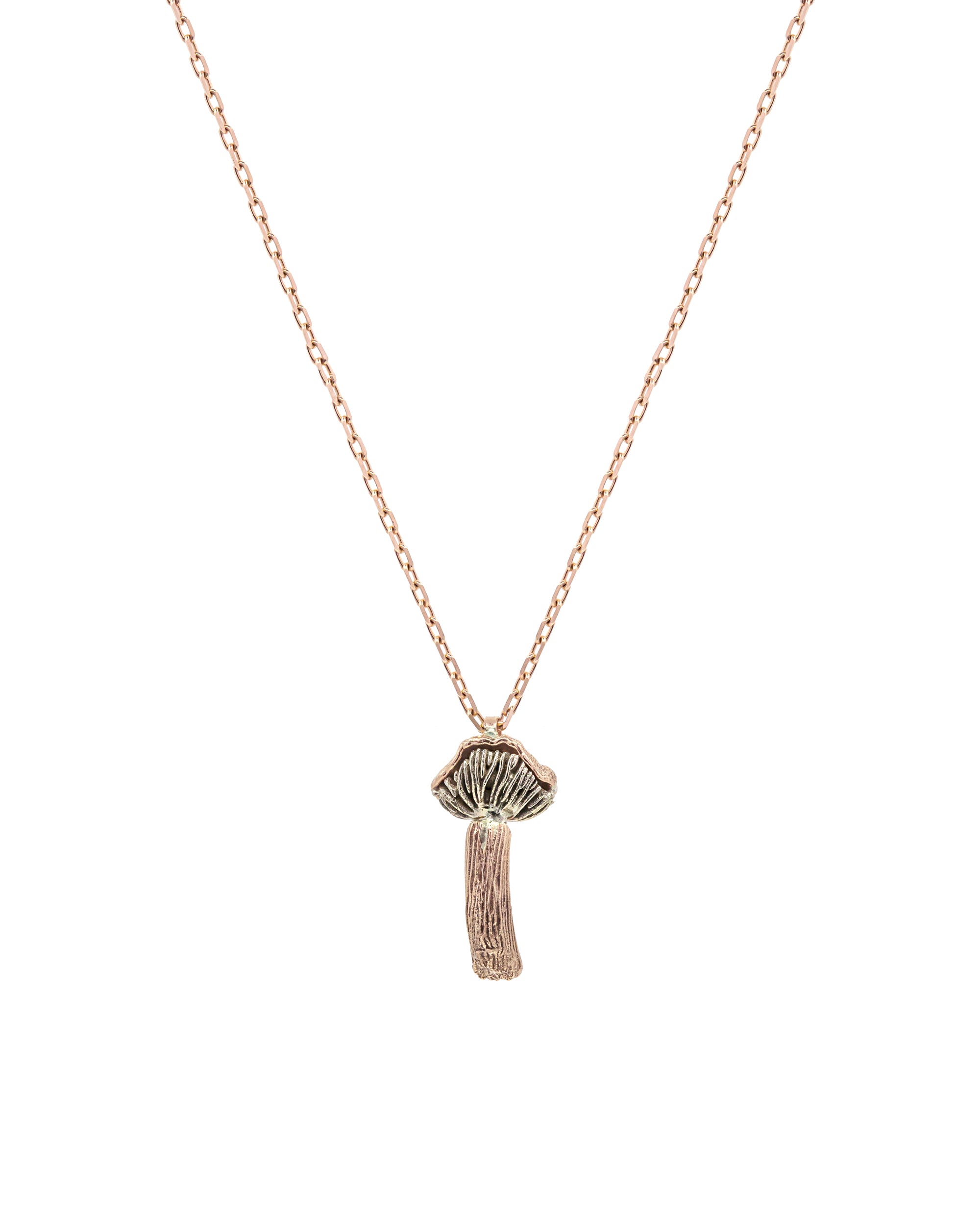 Laccaria Gold Necklace