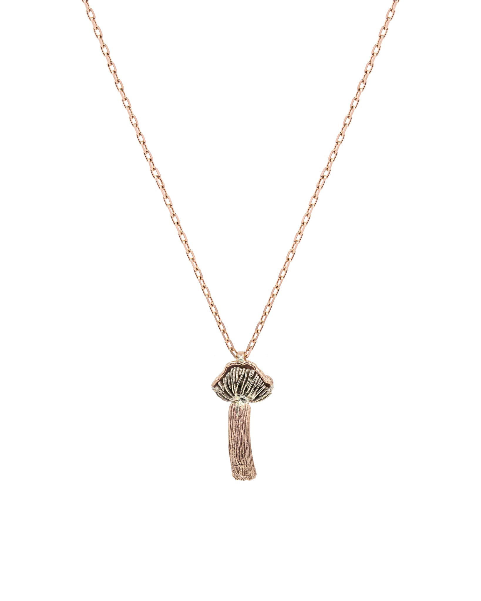 Gold plated 925 Sterling Silver Mushroom Necklace – Finleyrose