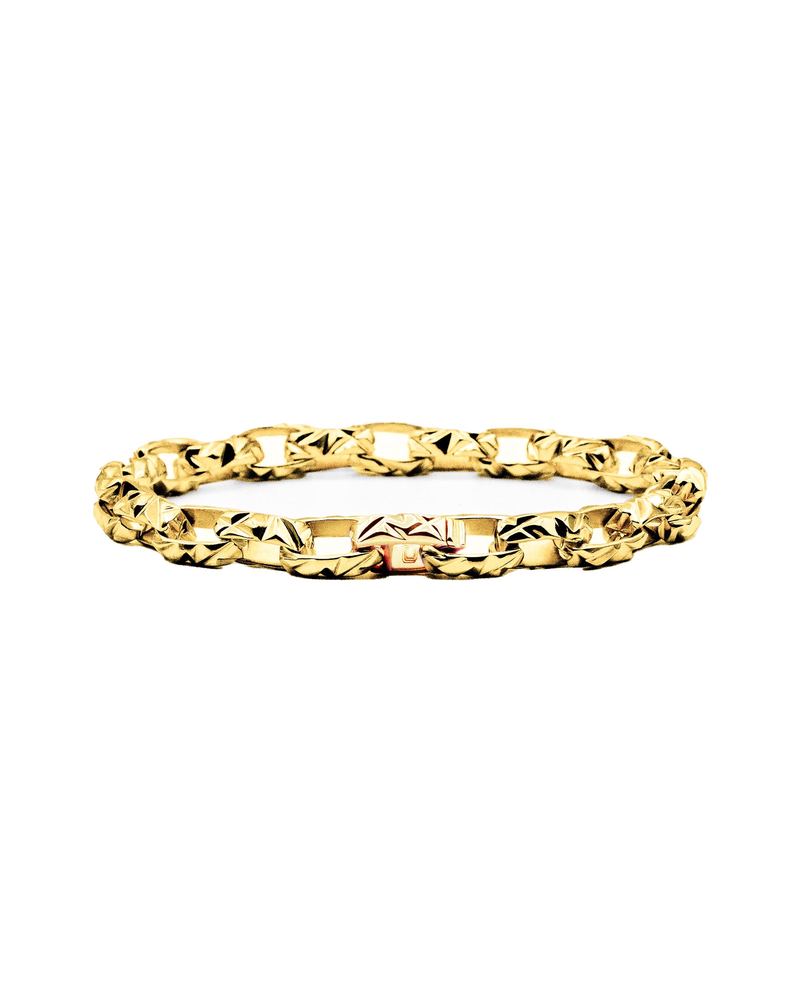 MIRROR 18k Gold Macro Link Bracelet