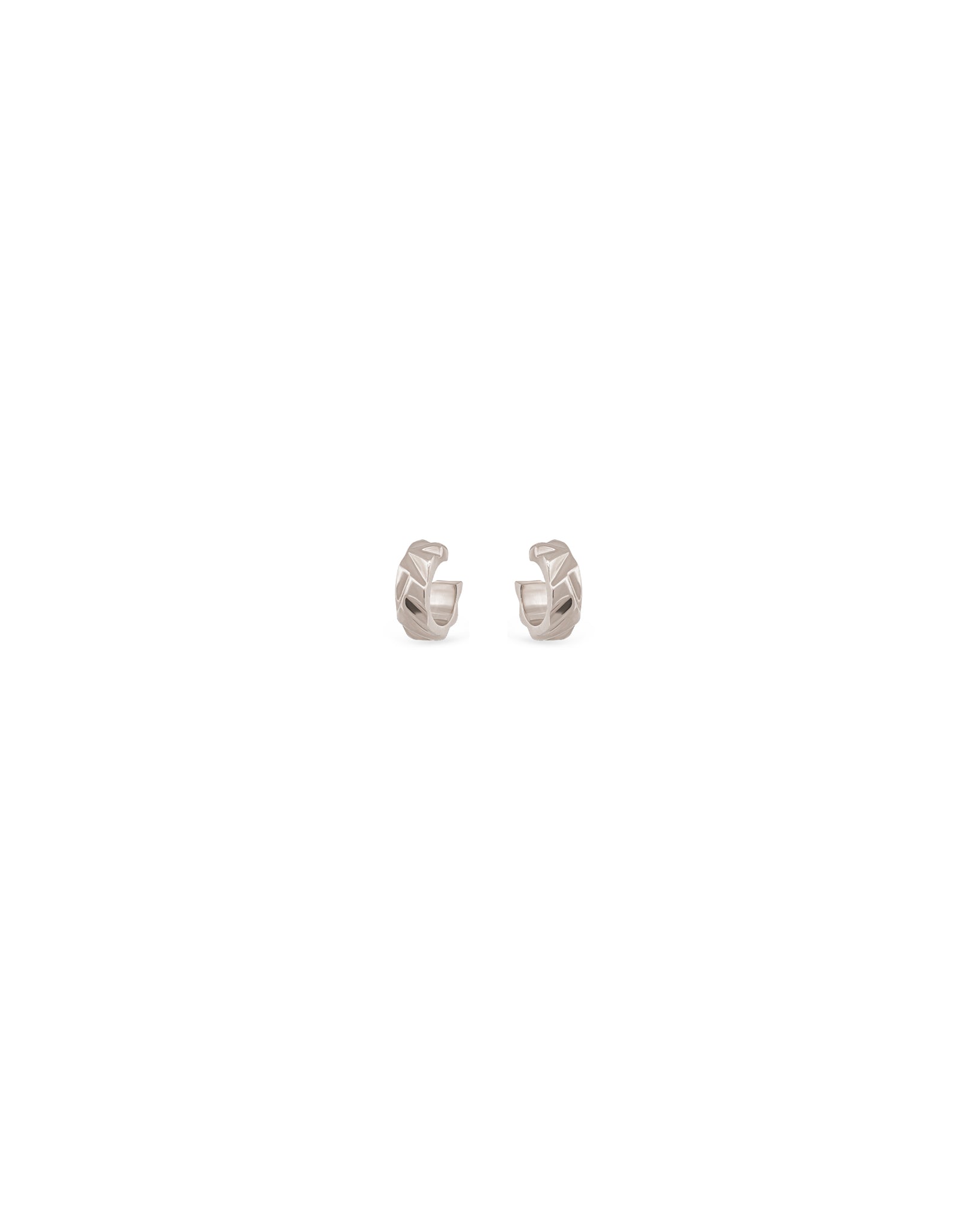 18K Mirror Hoop Earrings – Bernard James
