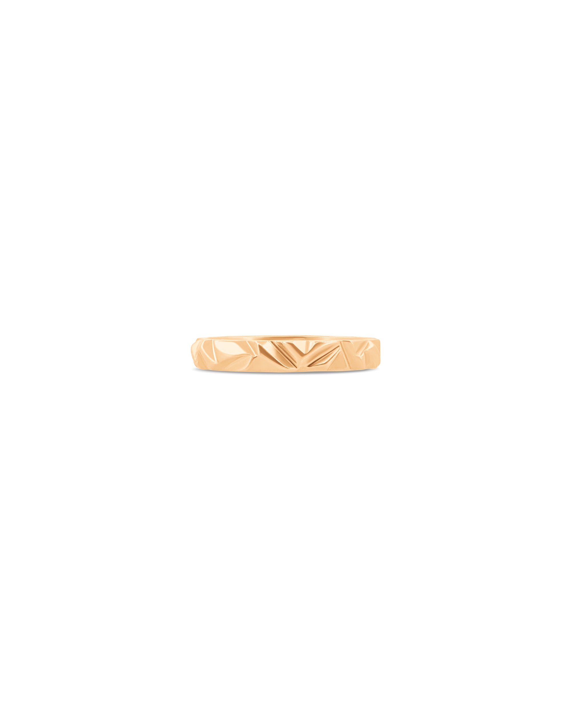 MIRROR 18K Gold Ring Micro