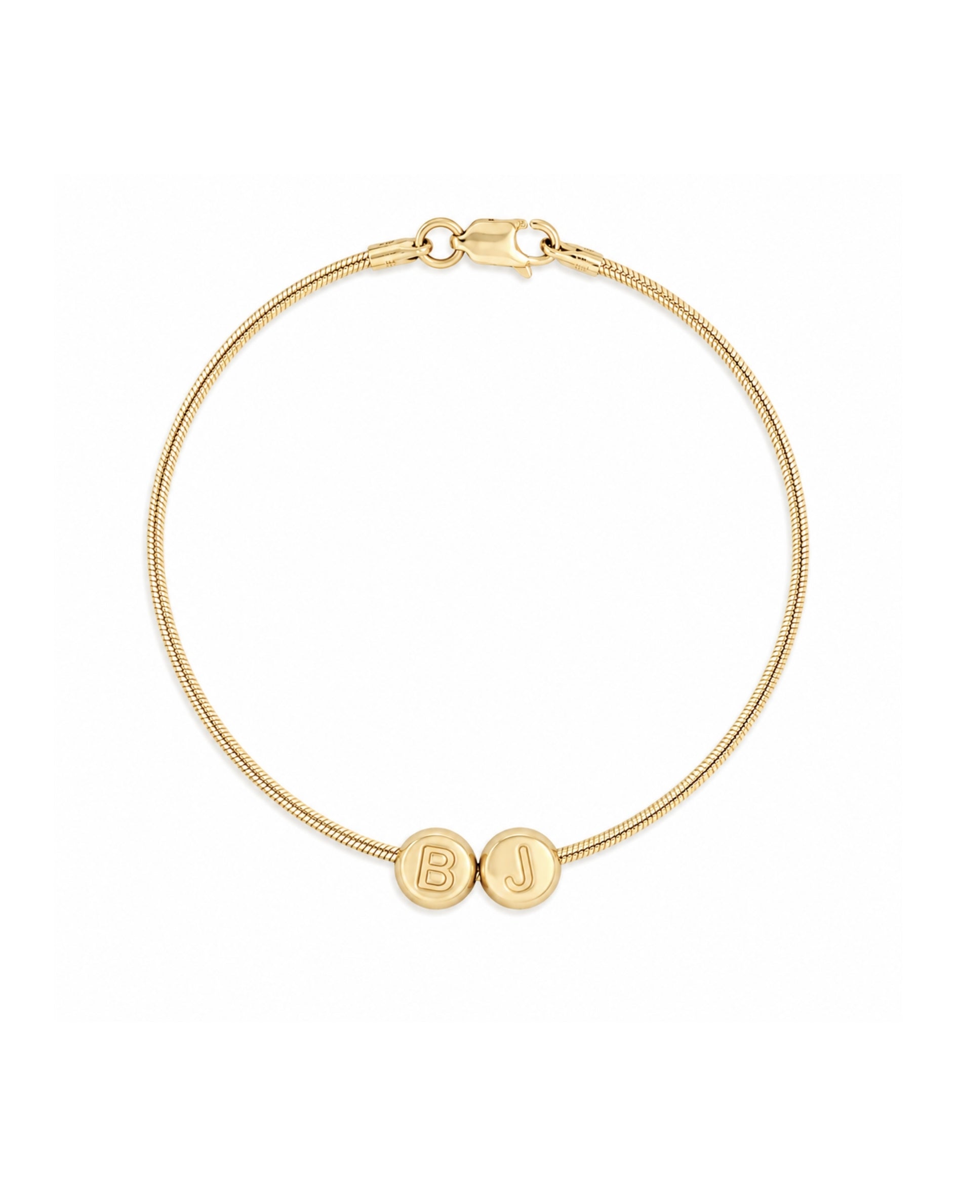 Custom Amici Friendship Bracelet Solid 14k Gold – Bernard James