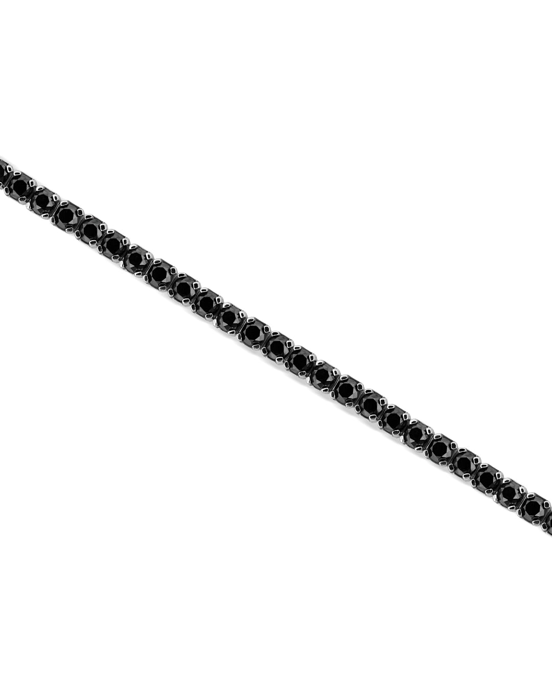 Aura Black Diamond Tennis Bracelet - 5pt