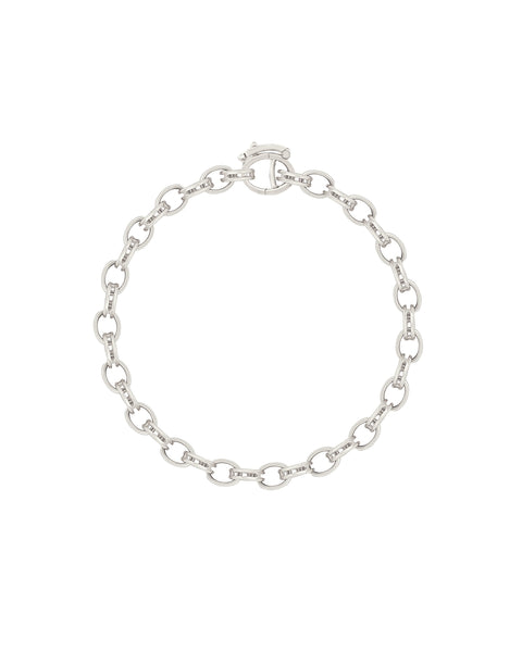 【bema】PRY シュウト Silver Chain Bracelet Frame Nano Link Sterling Silver Bracelet – Bernard James