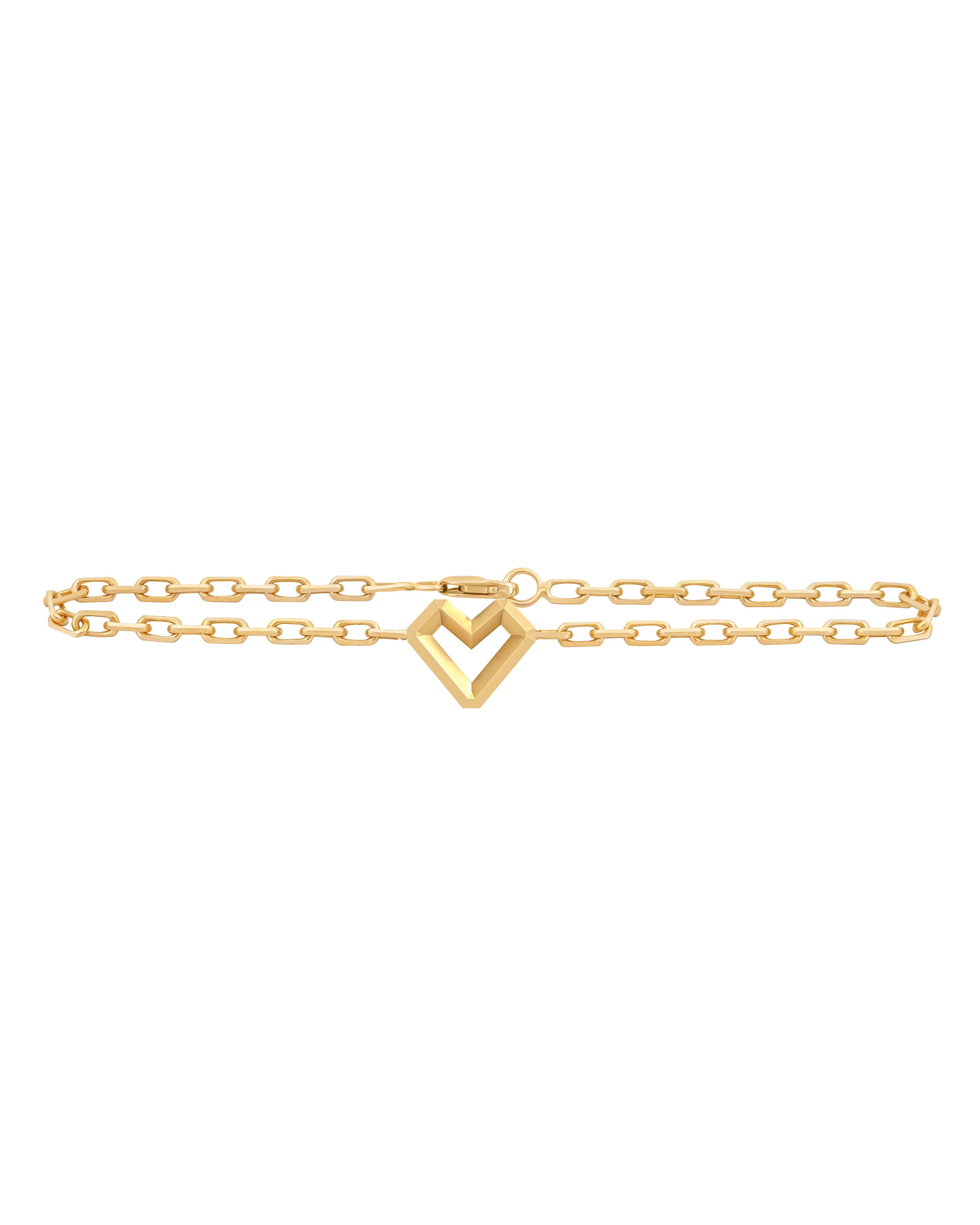 Heart Charm Bracelet