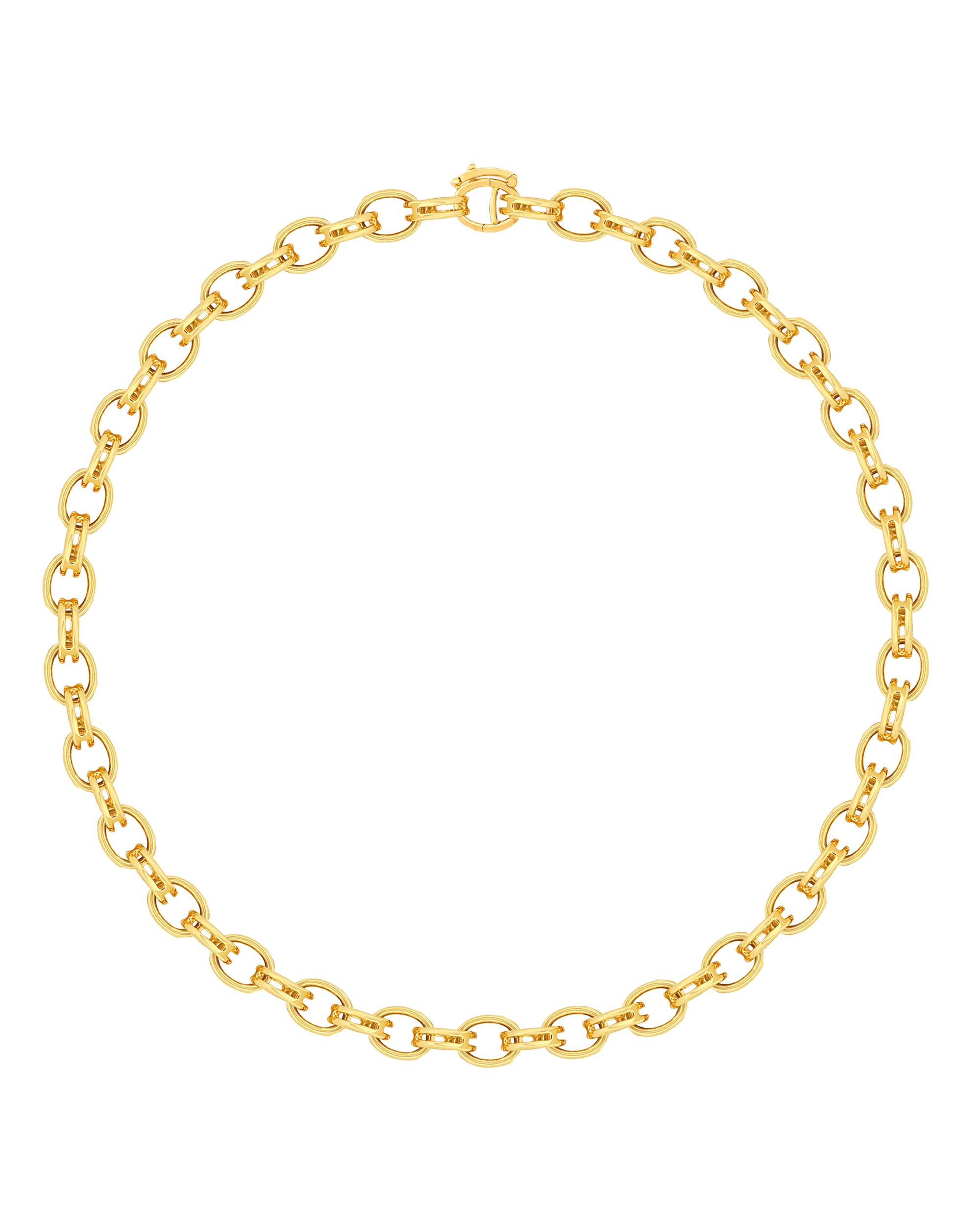 Frame Macro Link Necklace