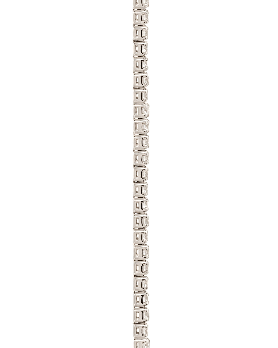 Aura White Diamond Tennis Necklace
