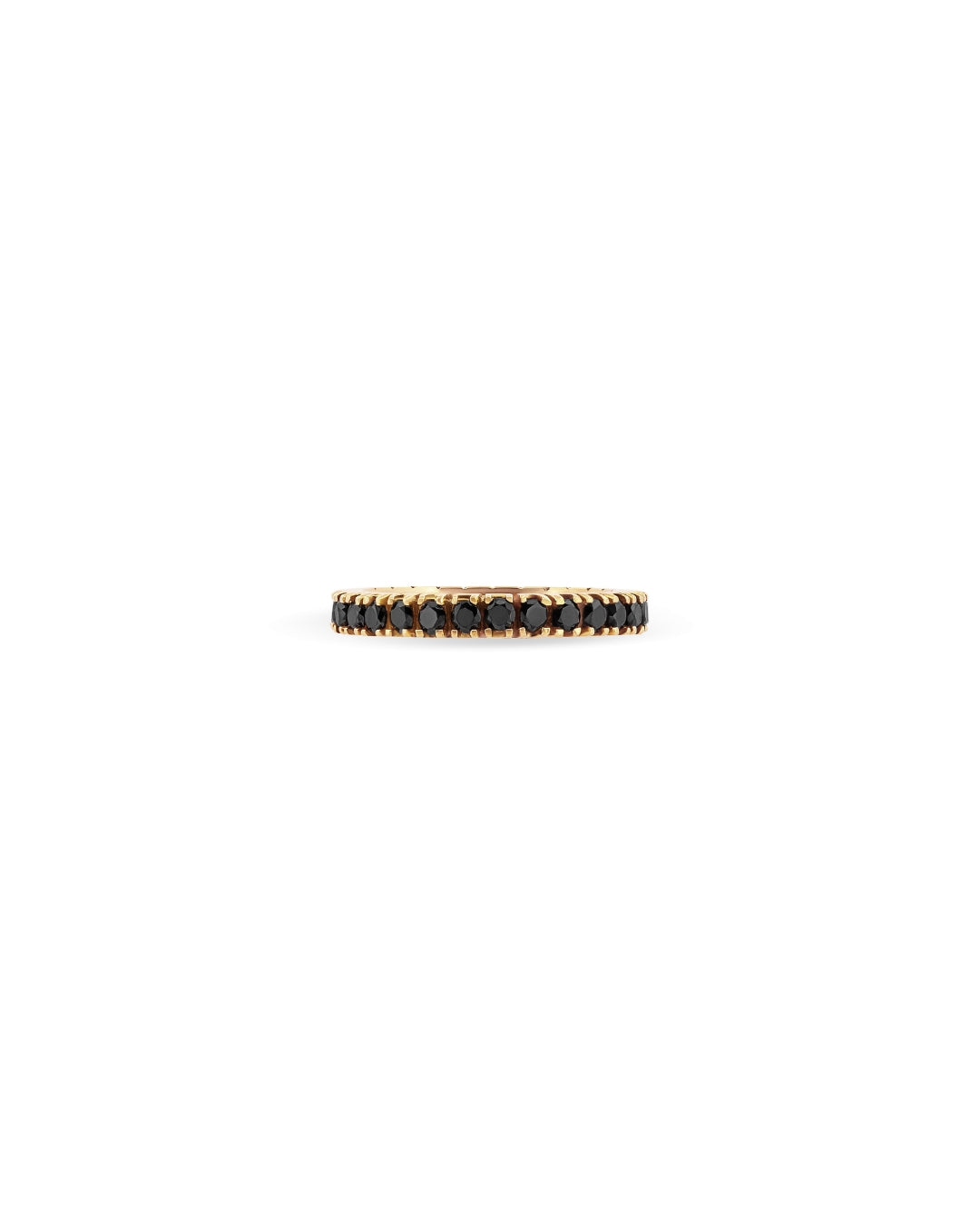 Aura Infinity Black Diamond Ring