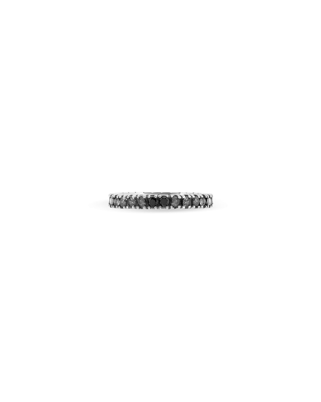 Spectrum White & Black Diamond Ring