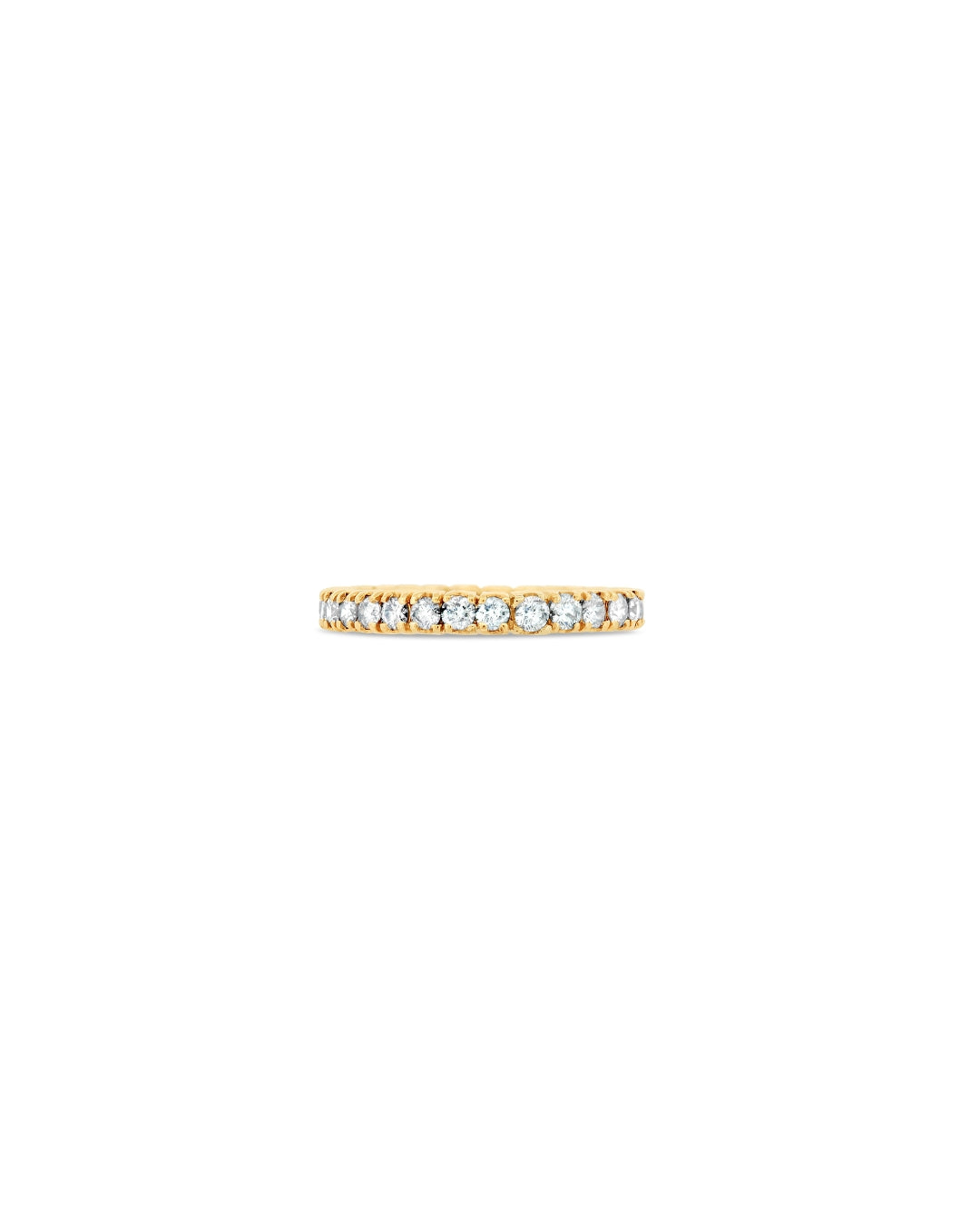 AURA 14K White Diamond Ring