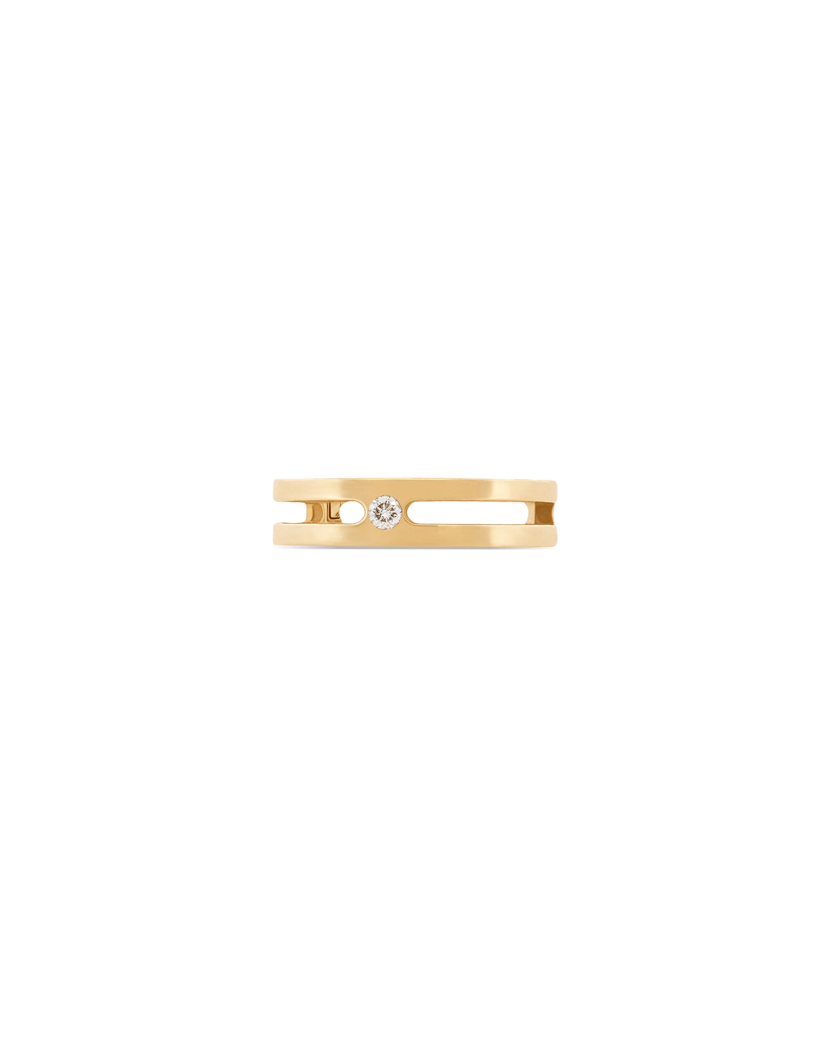 ORIGINALS Micro Frame Ring with Diamond Accent
