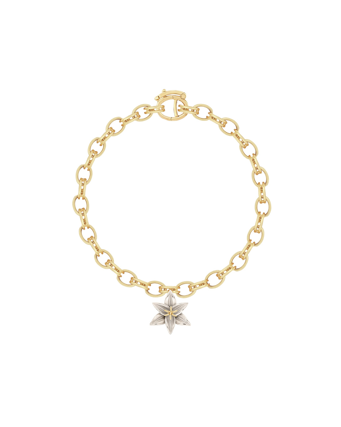 Flora Maxi Lily Charm Bracelet