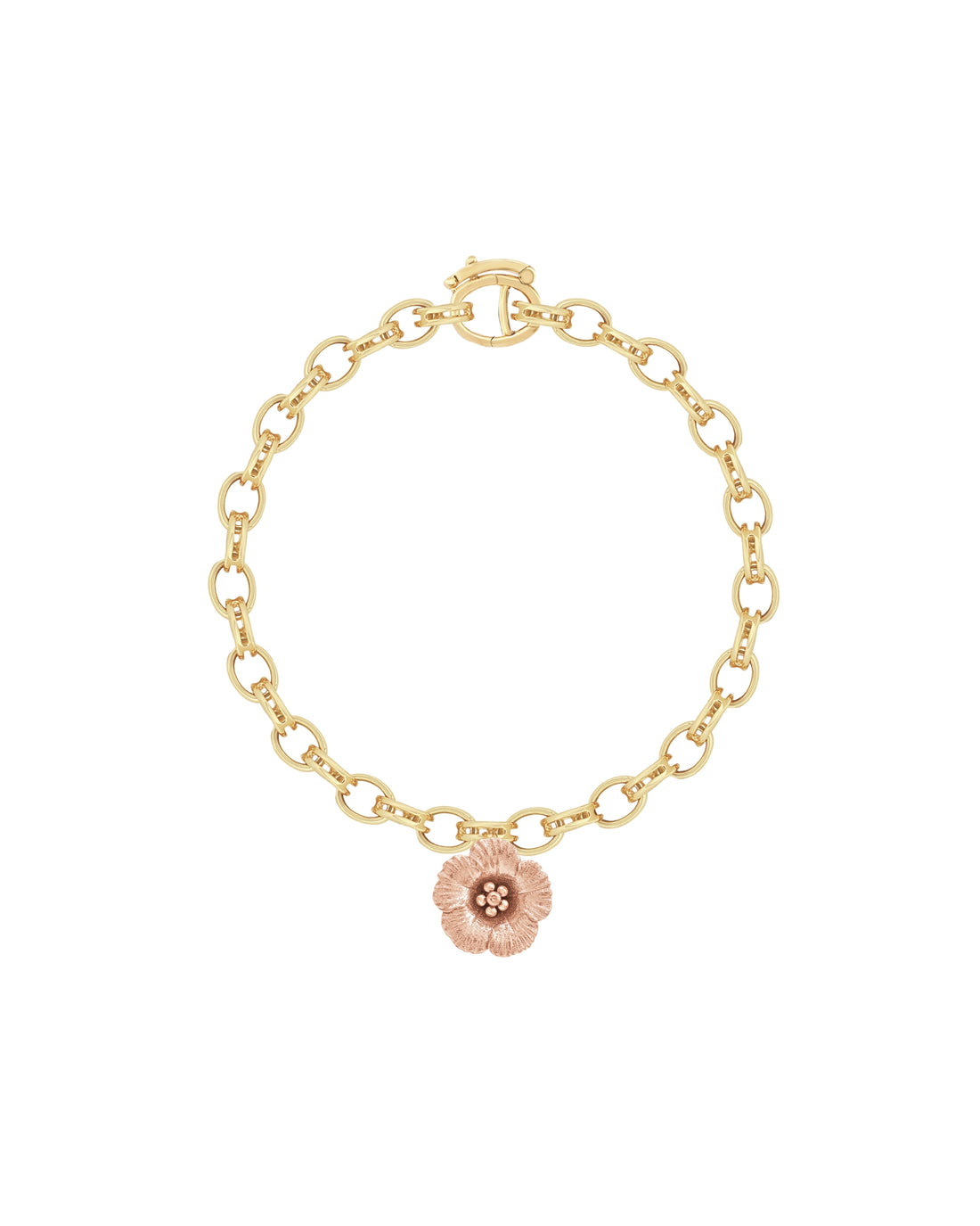 Flora Maxi Petunia Charm Bracelet
