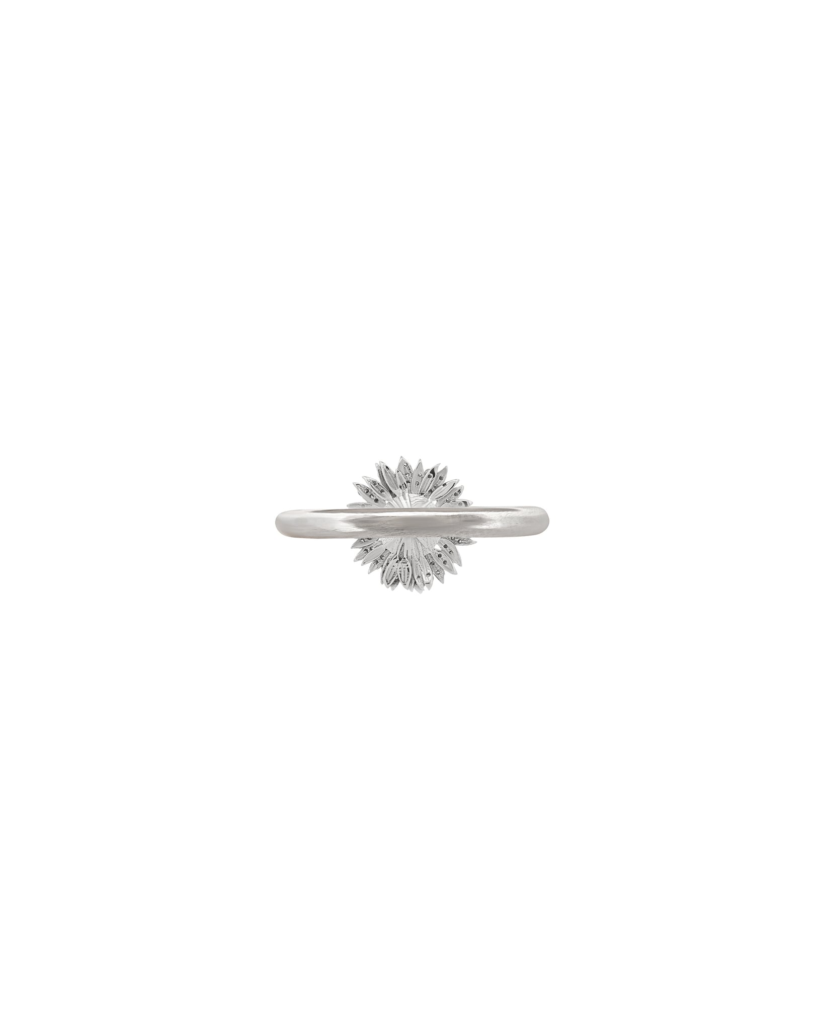 Pave FLORA Diamond Sunflower Ring - 18k – Bernard James