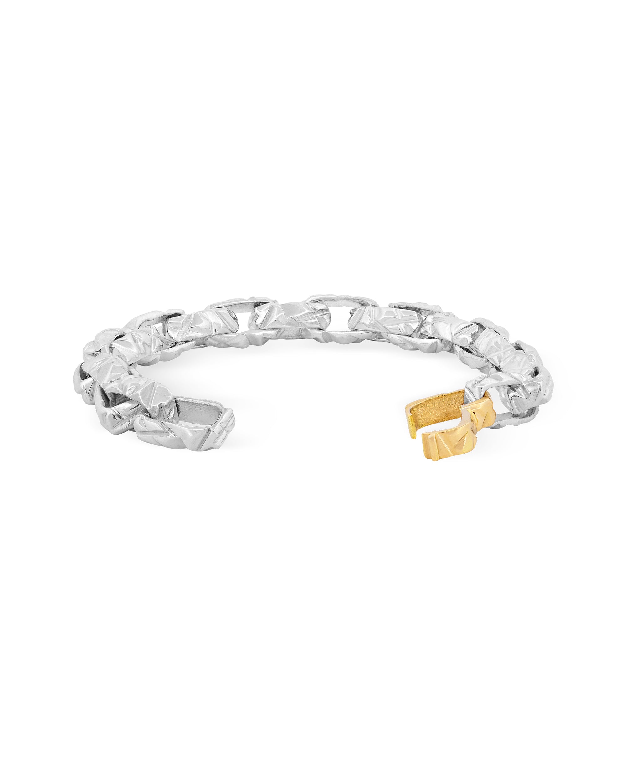 MIRROR Sterling Silver Macro Link Bracelet – Bernard James